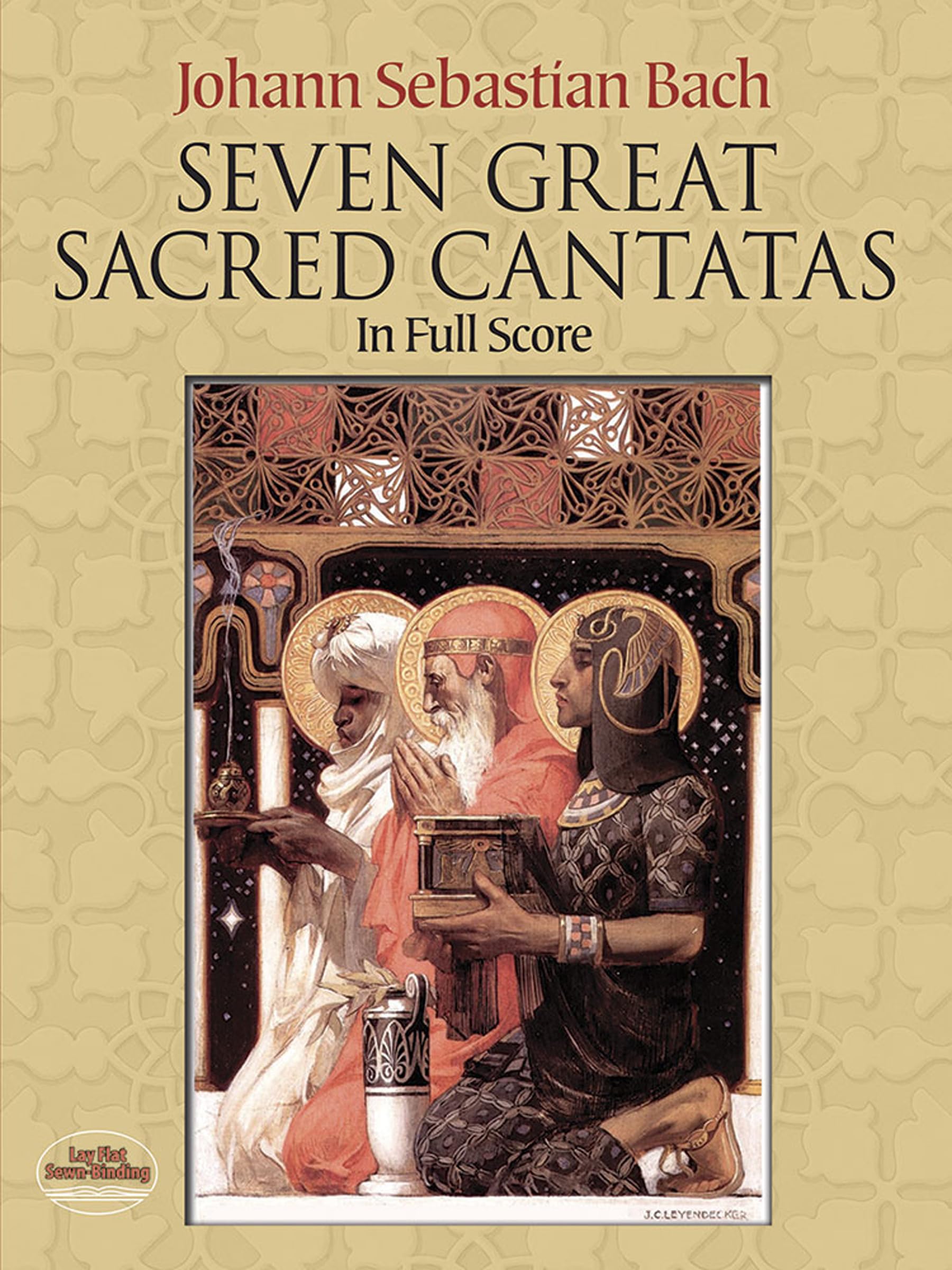 Seven Great Sacred Cantatas in Full Score (Dover Music Scores),Used
