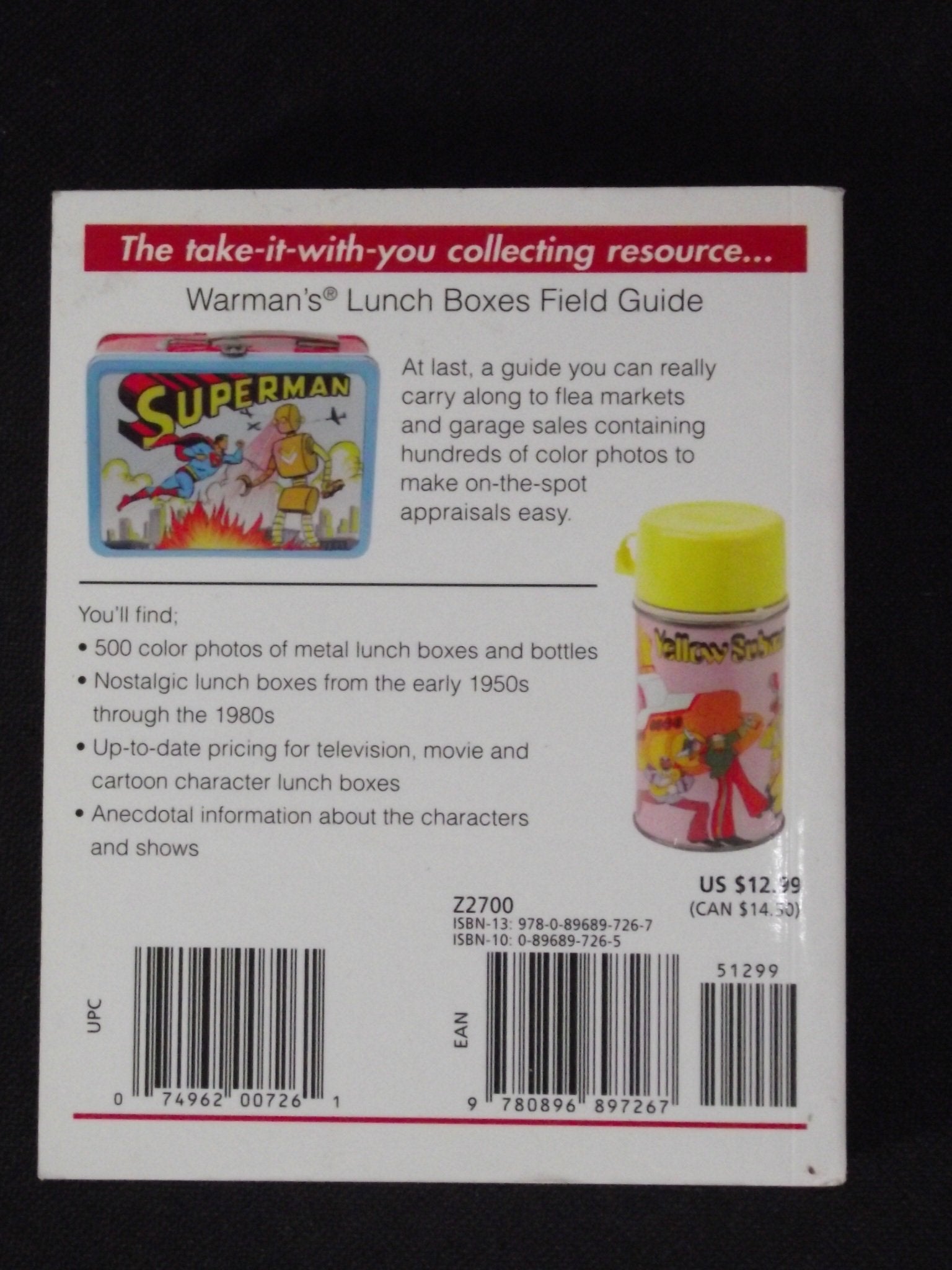 Warman's Lunch Box Field Guide,Used