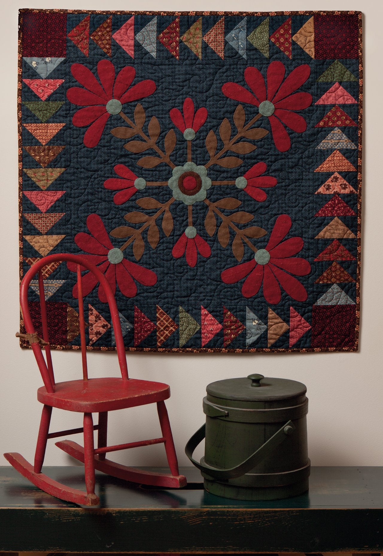 Elegant Quilts, Country Charm: Applique Designs in Cotton and Wool,Used