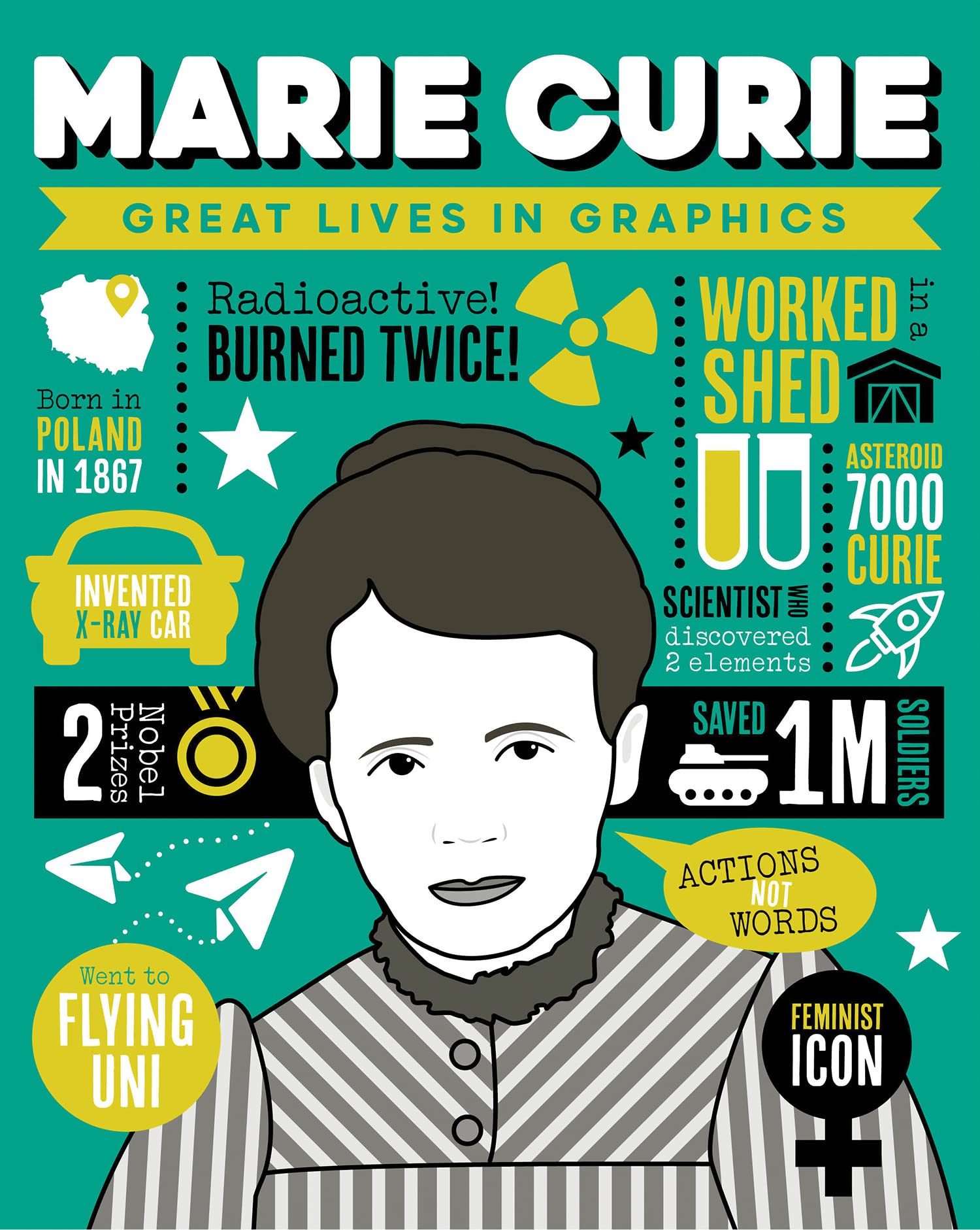 Great Lives In Graphics: Marie Curie,New