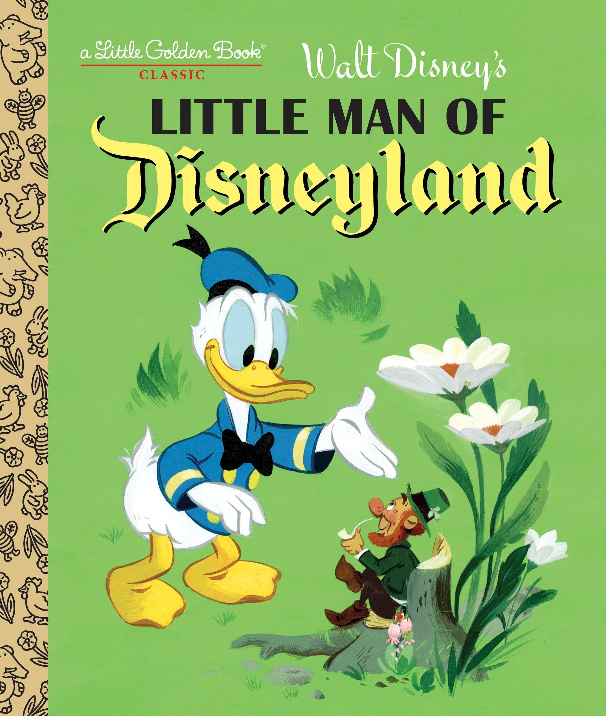 Little Man Of Disneyland (Disney Classic) (Little Golden Book),New