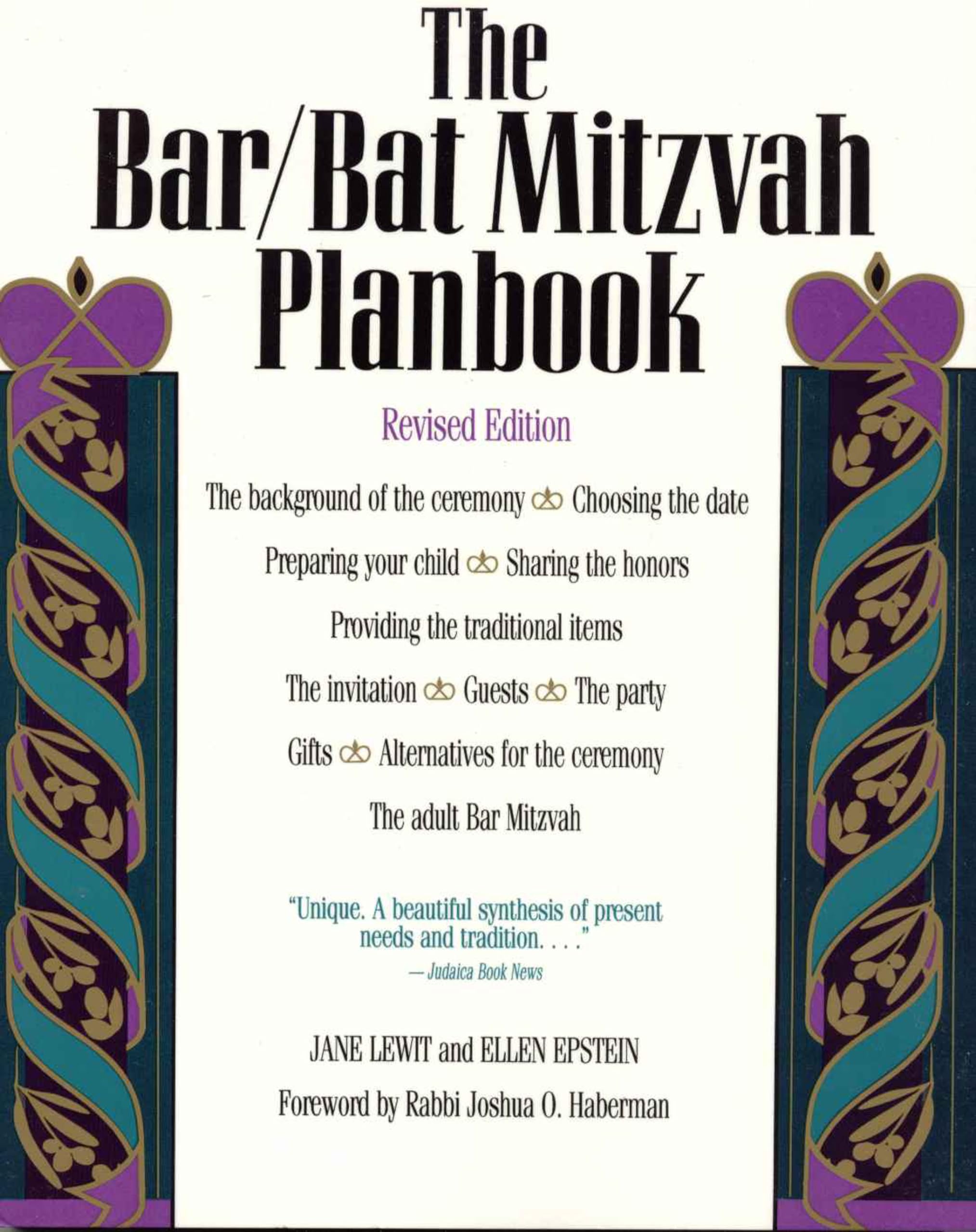 The Bar/Bat Mitzvah Planbook,New
