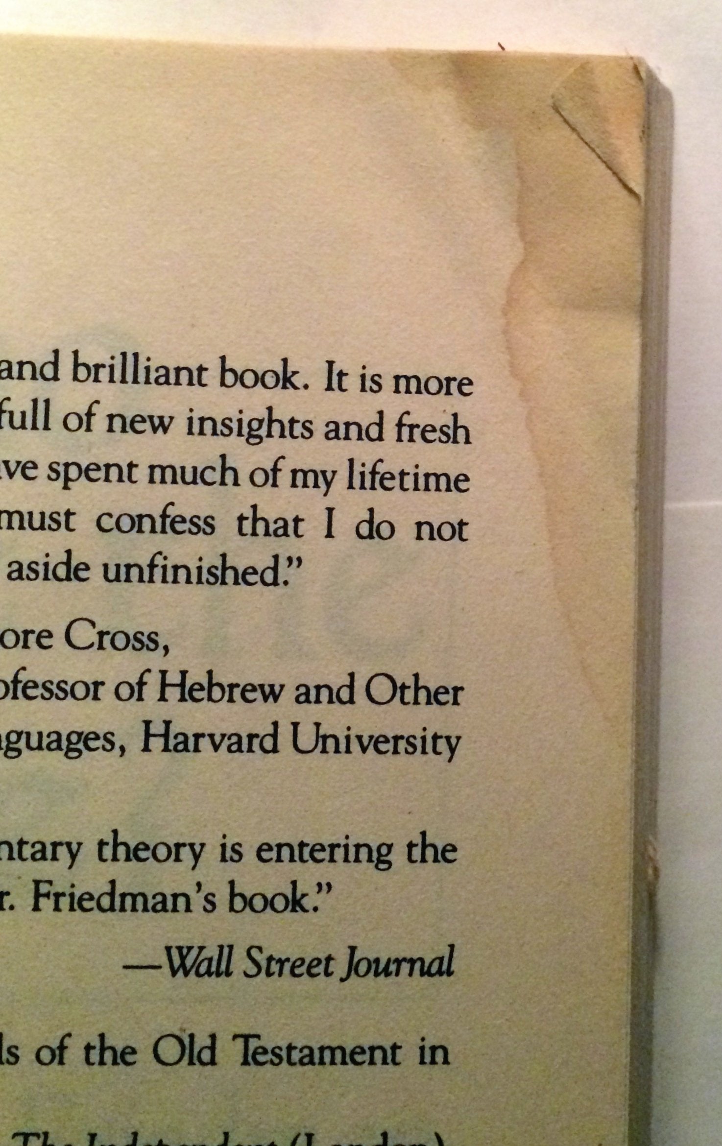 Who Wrote The Bible?-used