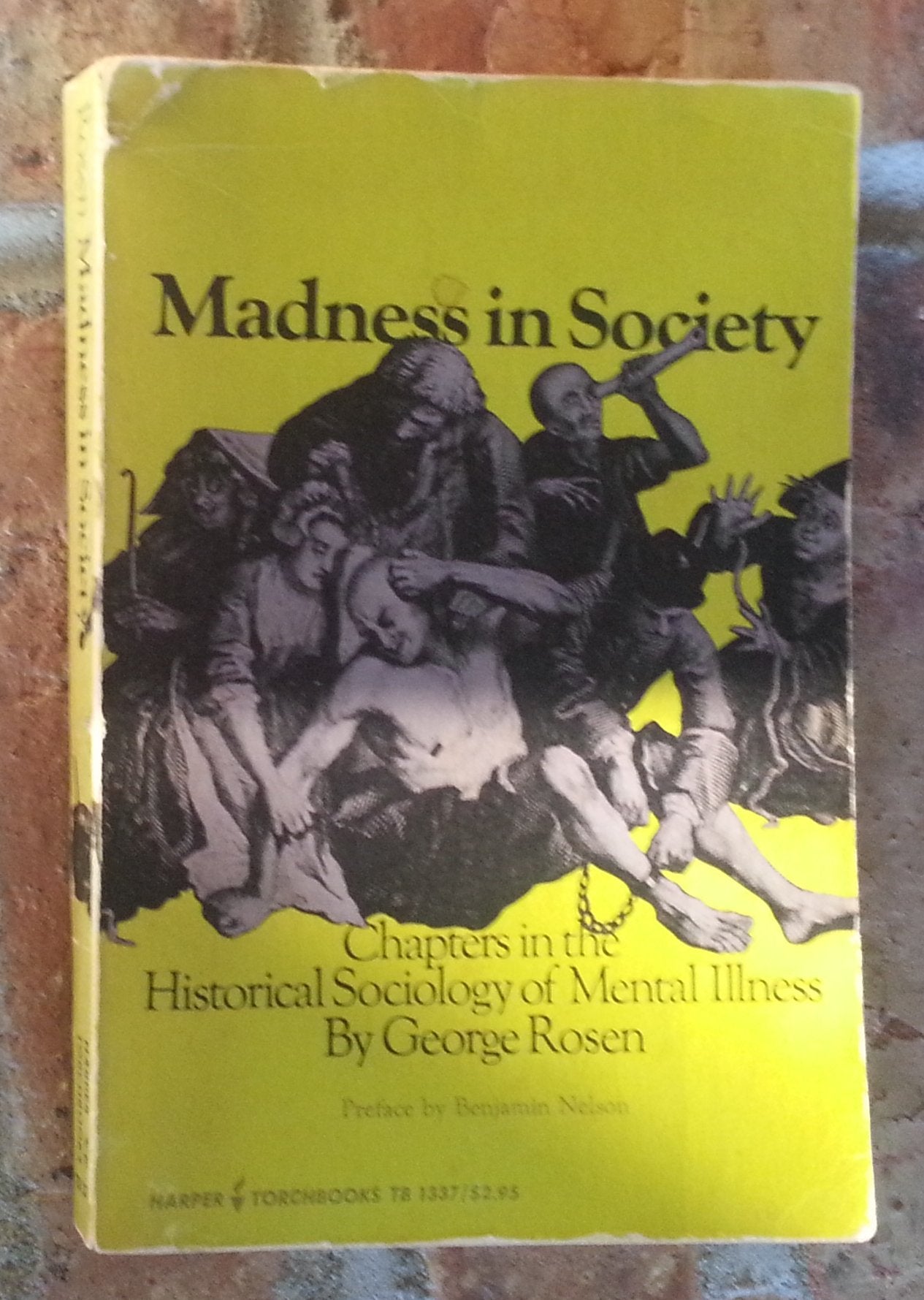 Madness in Society: Chapters in the historical sociology of mental illness,Used