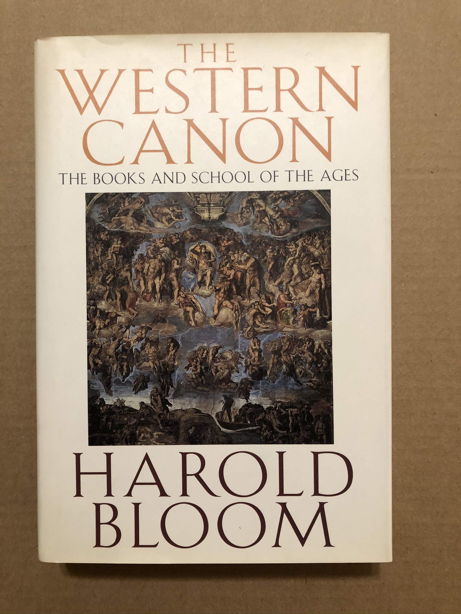 The Western Canon: The Books and School of the Ages,Used