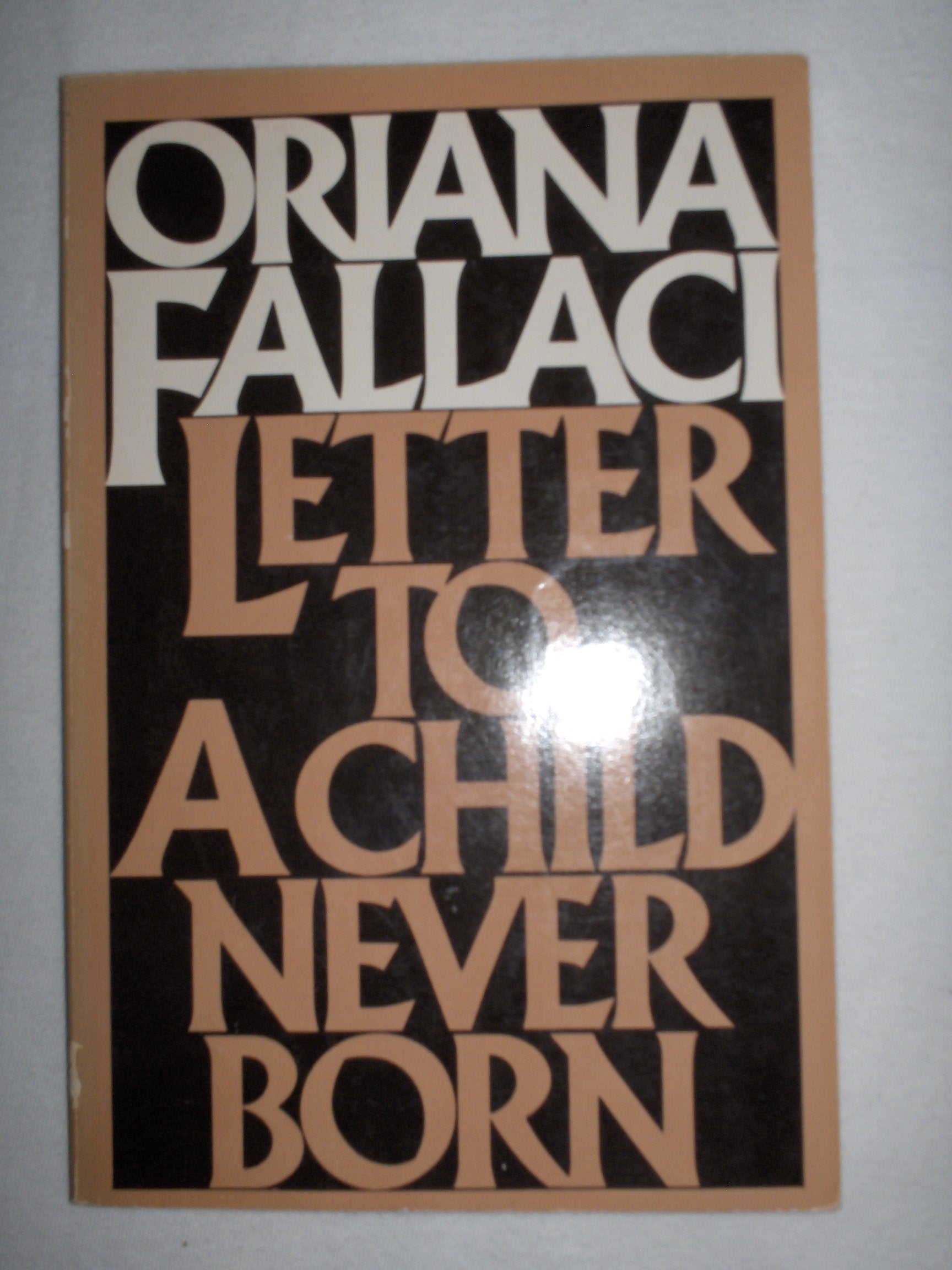 Letter to a Child Never Born,Used