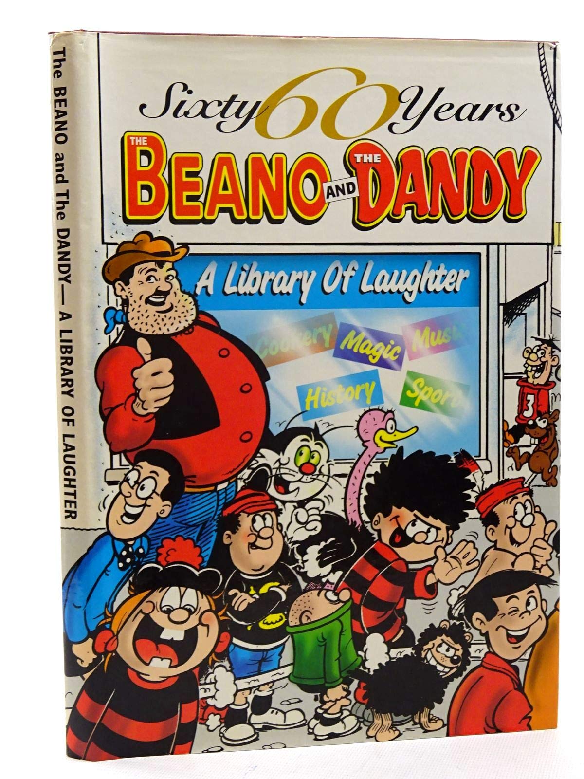 The Beano and The Dandy  A Library of Laughter (60 Sixty Years Series),Used