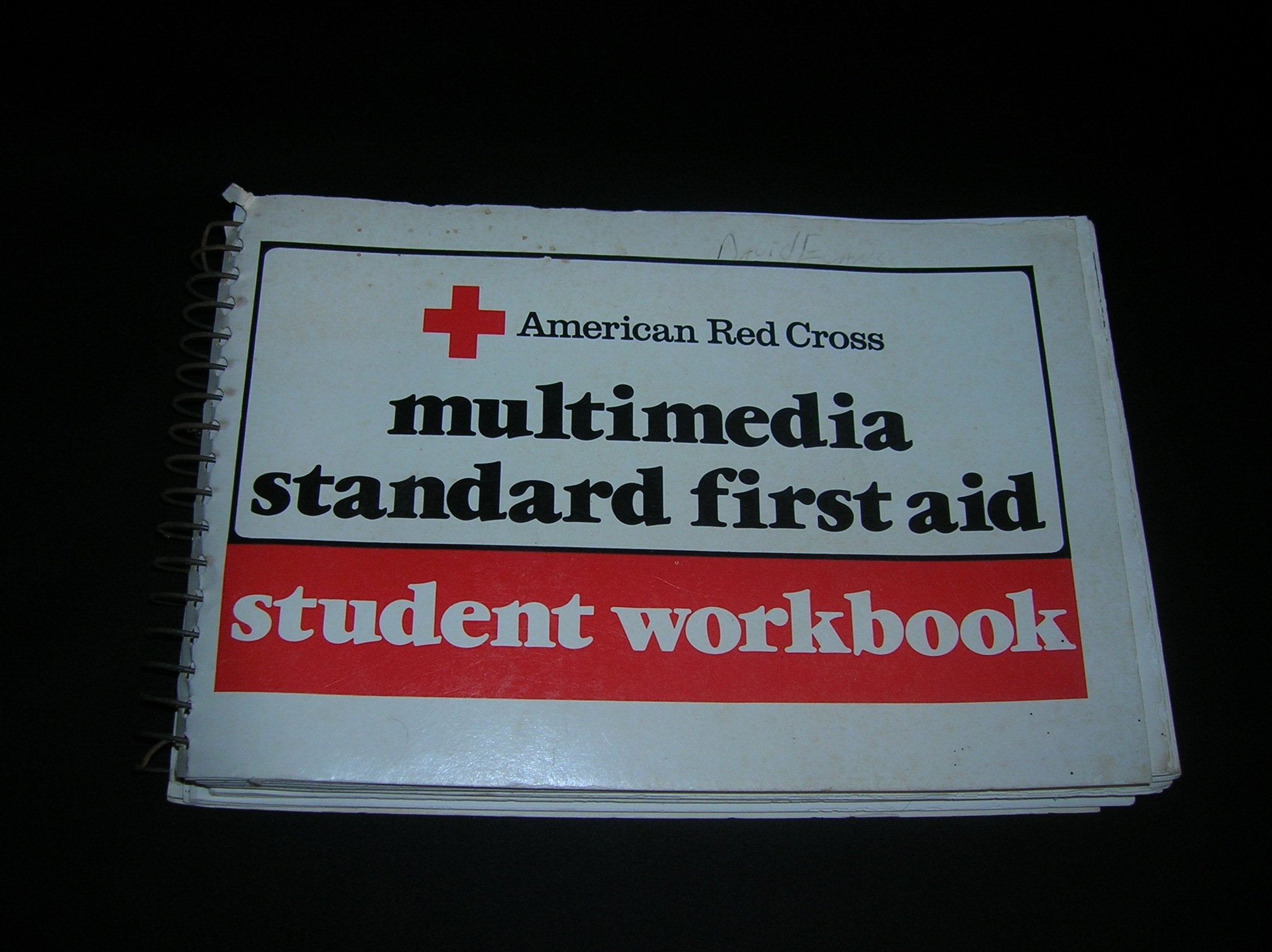 American Red Cross: Multimedia Standard First Aid/Workbook,Used