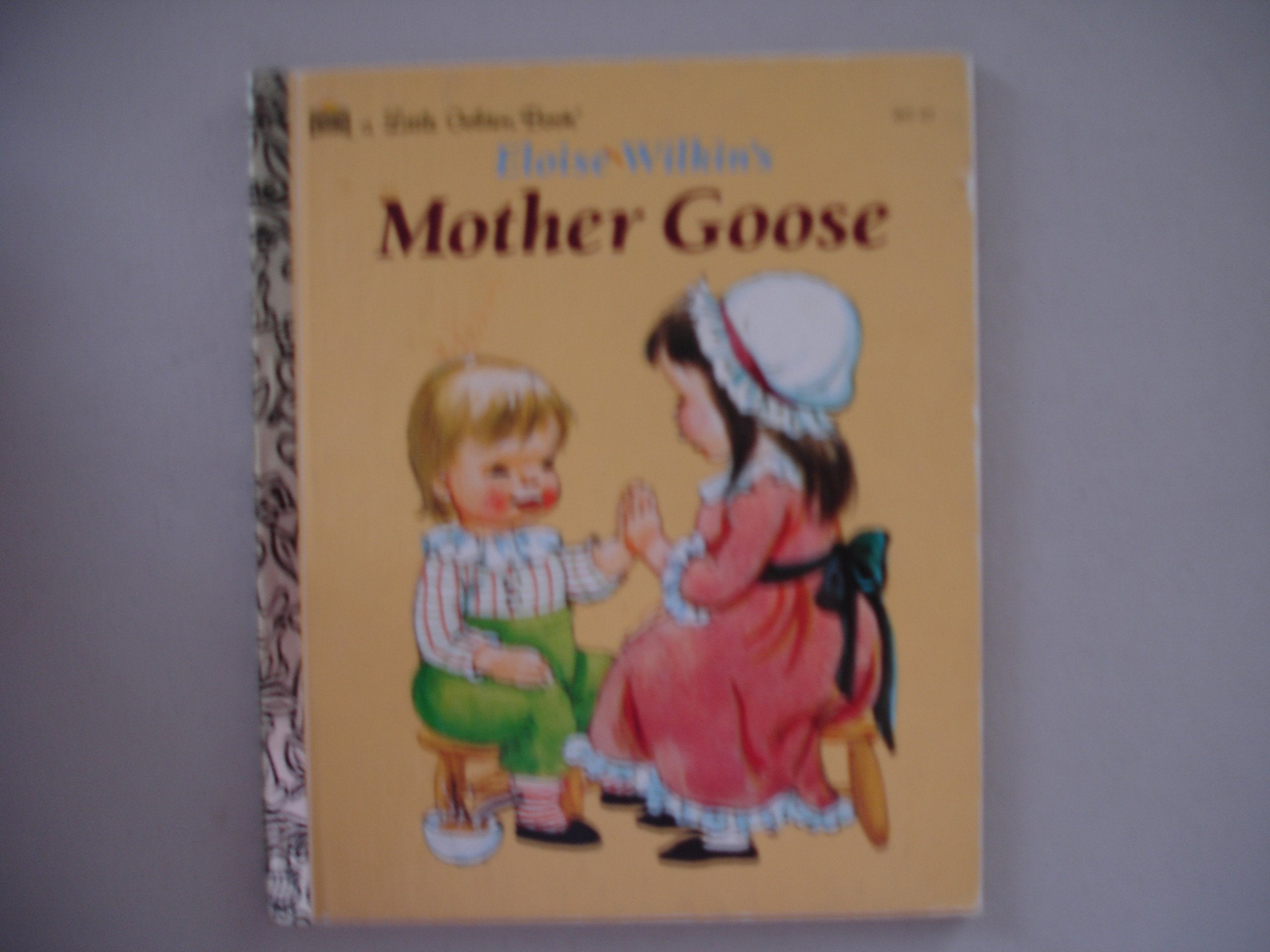 Eloise Wilkin's Mother Goose. (Little Golden Book #30010, 1961),Used