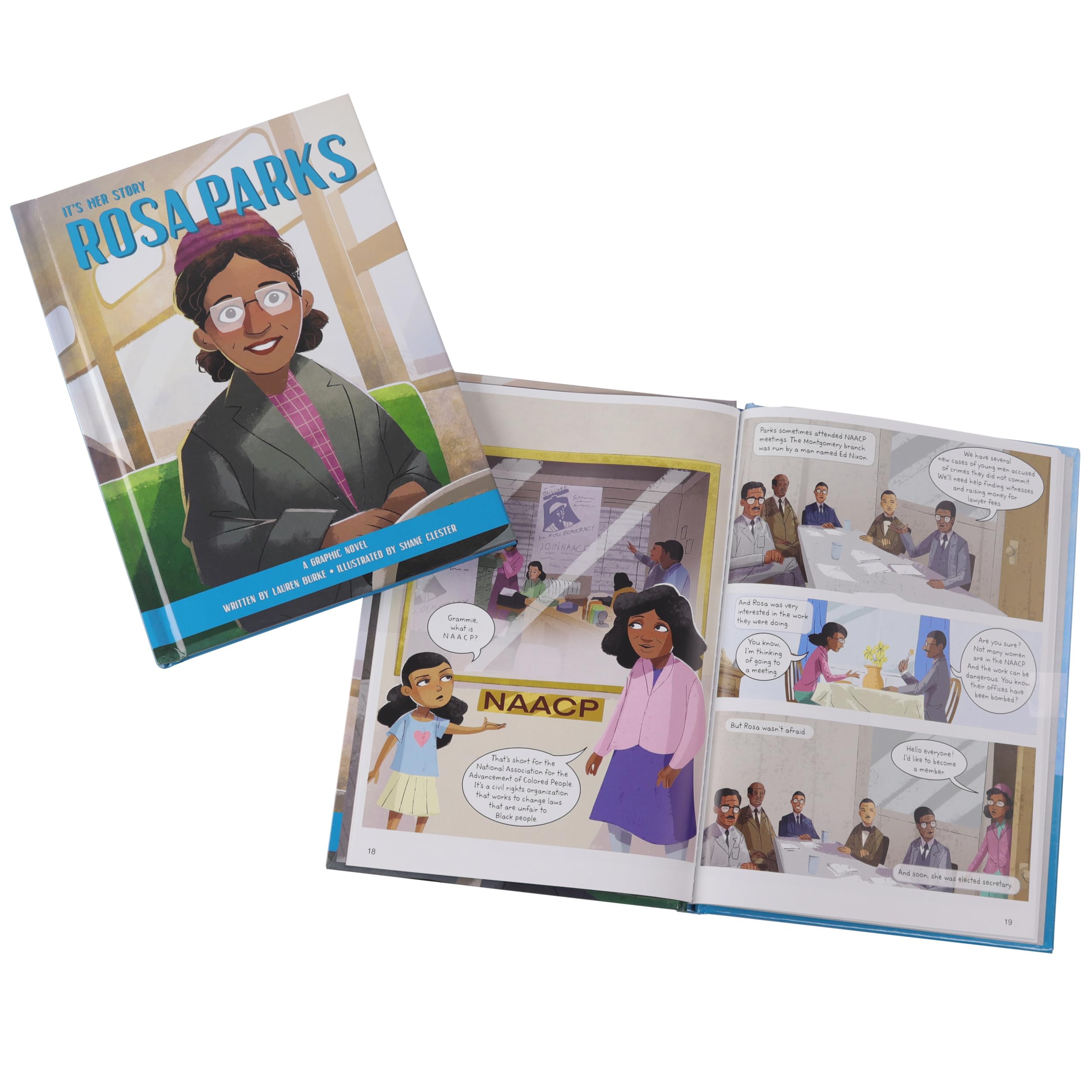 It's Her Story  Rosa Parks  A Graphic Novel,Used