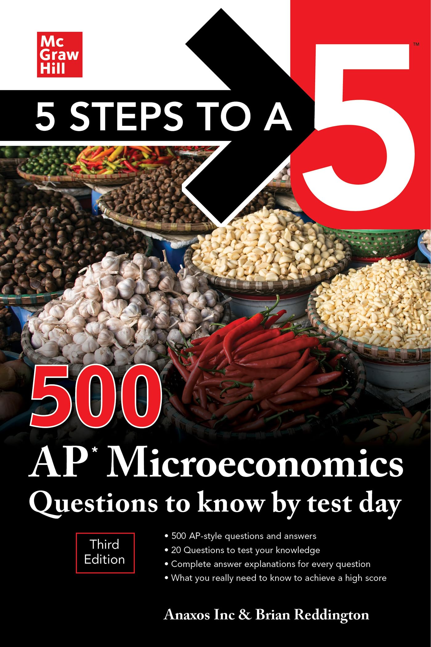 5 Steps to a 5: 500 AP Microeconomics Questions to Know by Test Day, Third Edition (5 Steps to a 5: 500 AP Questions to Know by ,Used