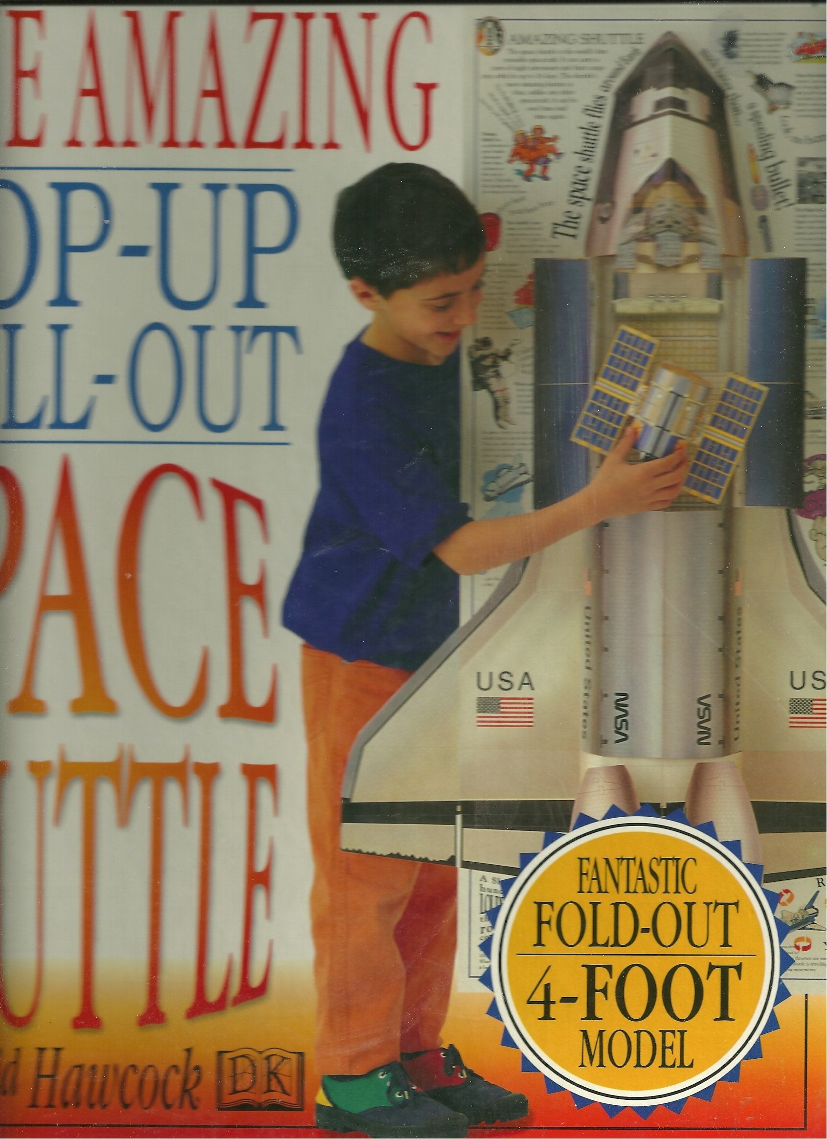 The Amazing Popup Pullout Space Shuttle,Used