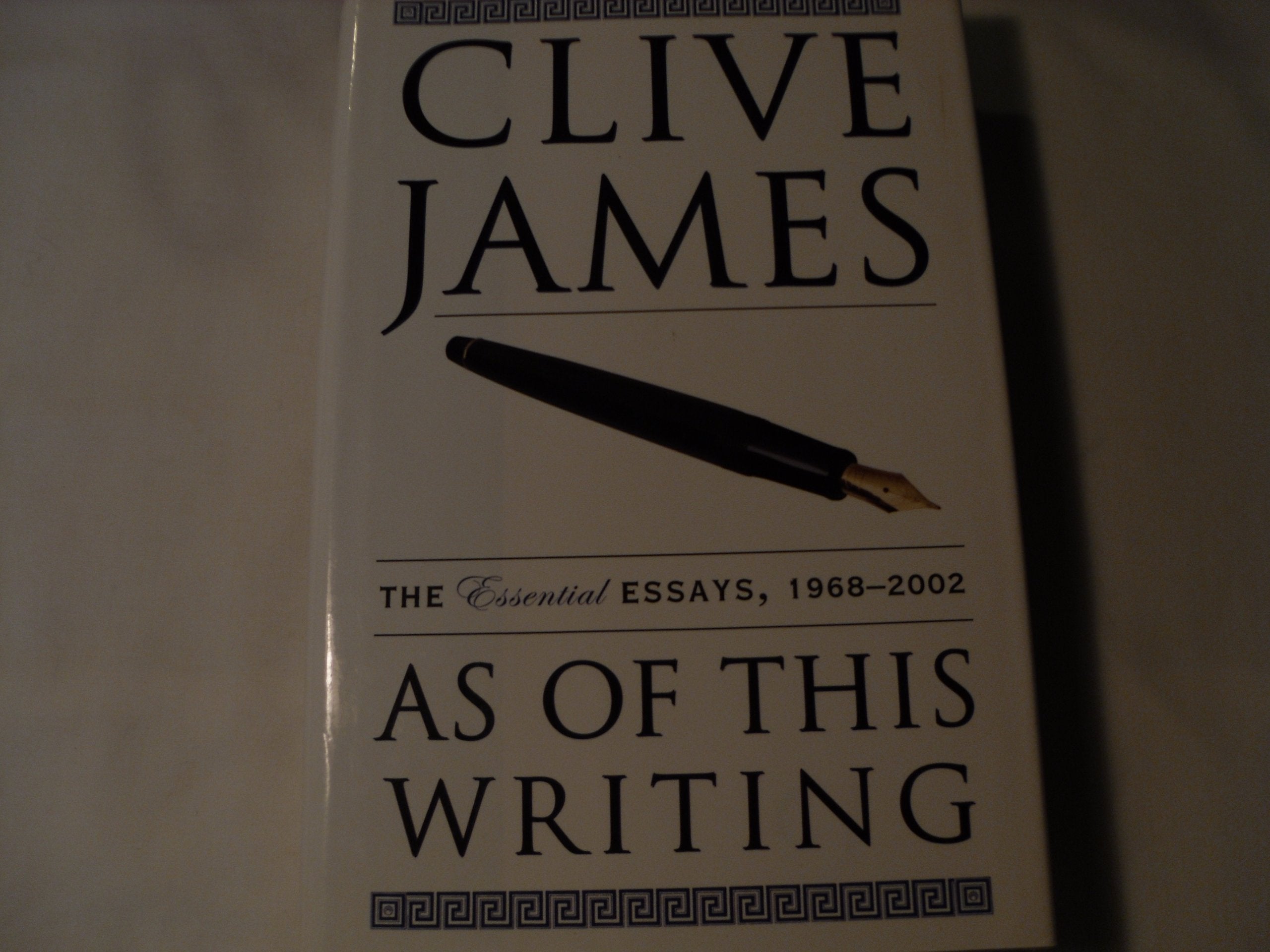 As of This Writing: The Essential Essays, 19682002,Used