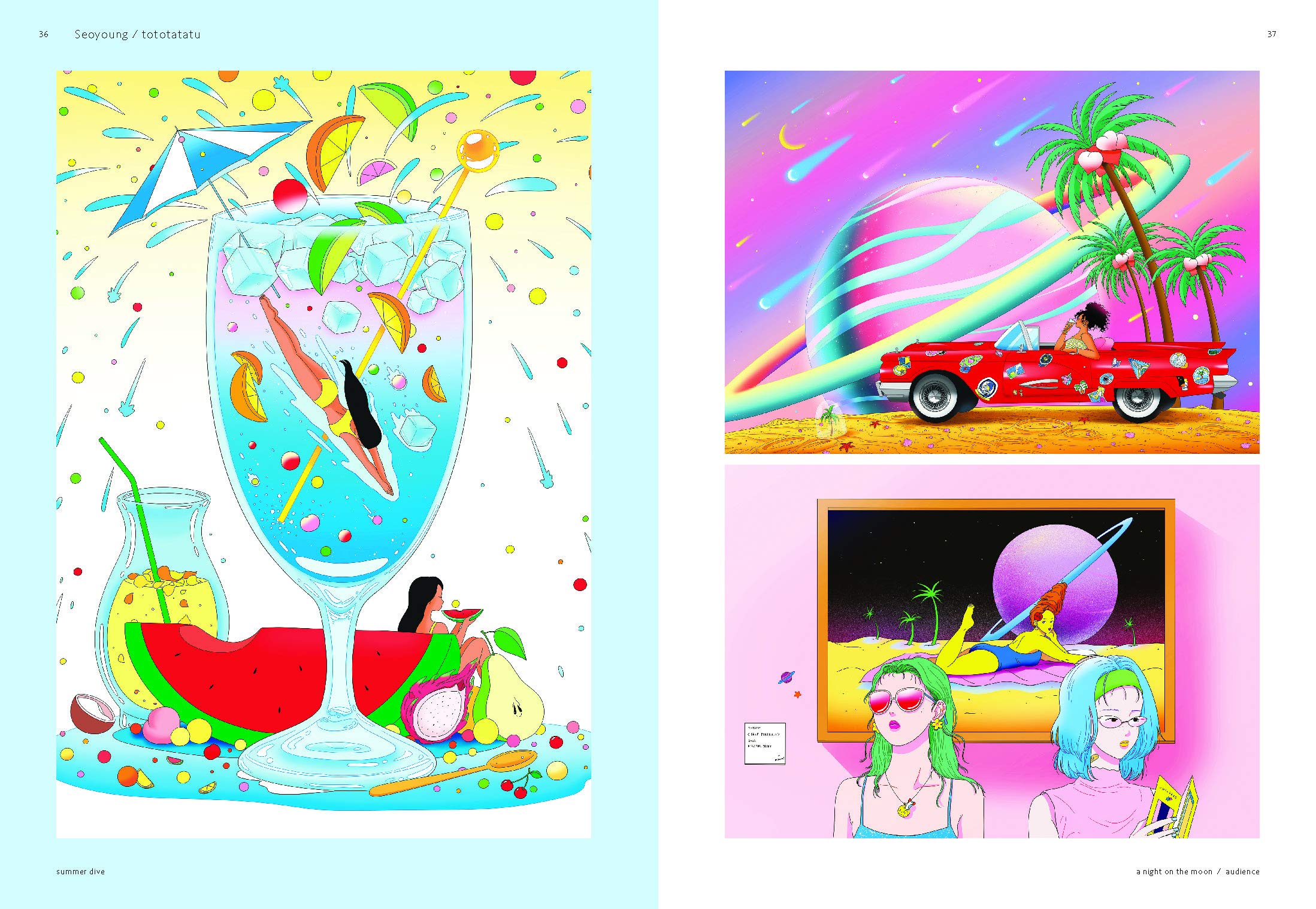 New Retro Illustrations: Retro Reimagined by a New Generation (PIE Creators' File Series),Used