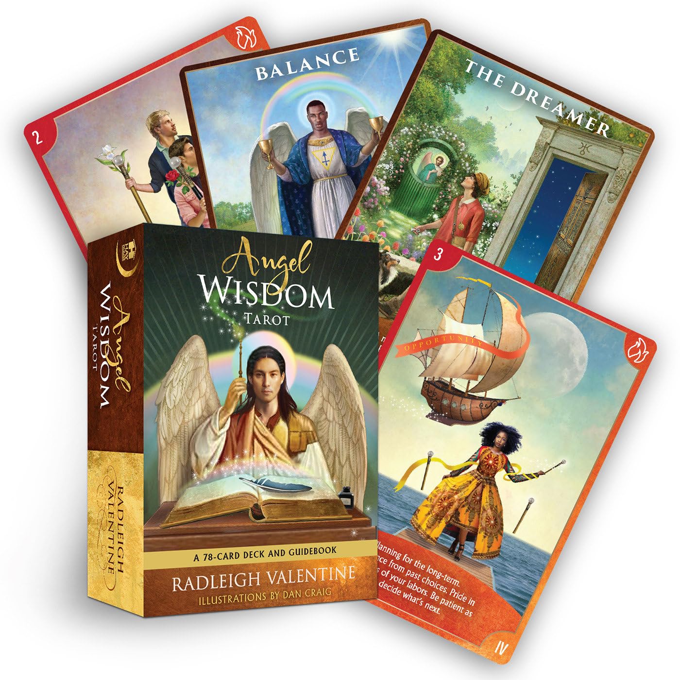 Angel Wisdom Tarot: A 78Card Deck and Guidebook,New