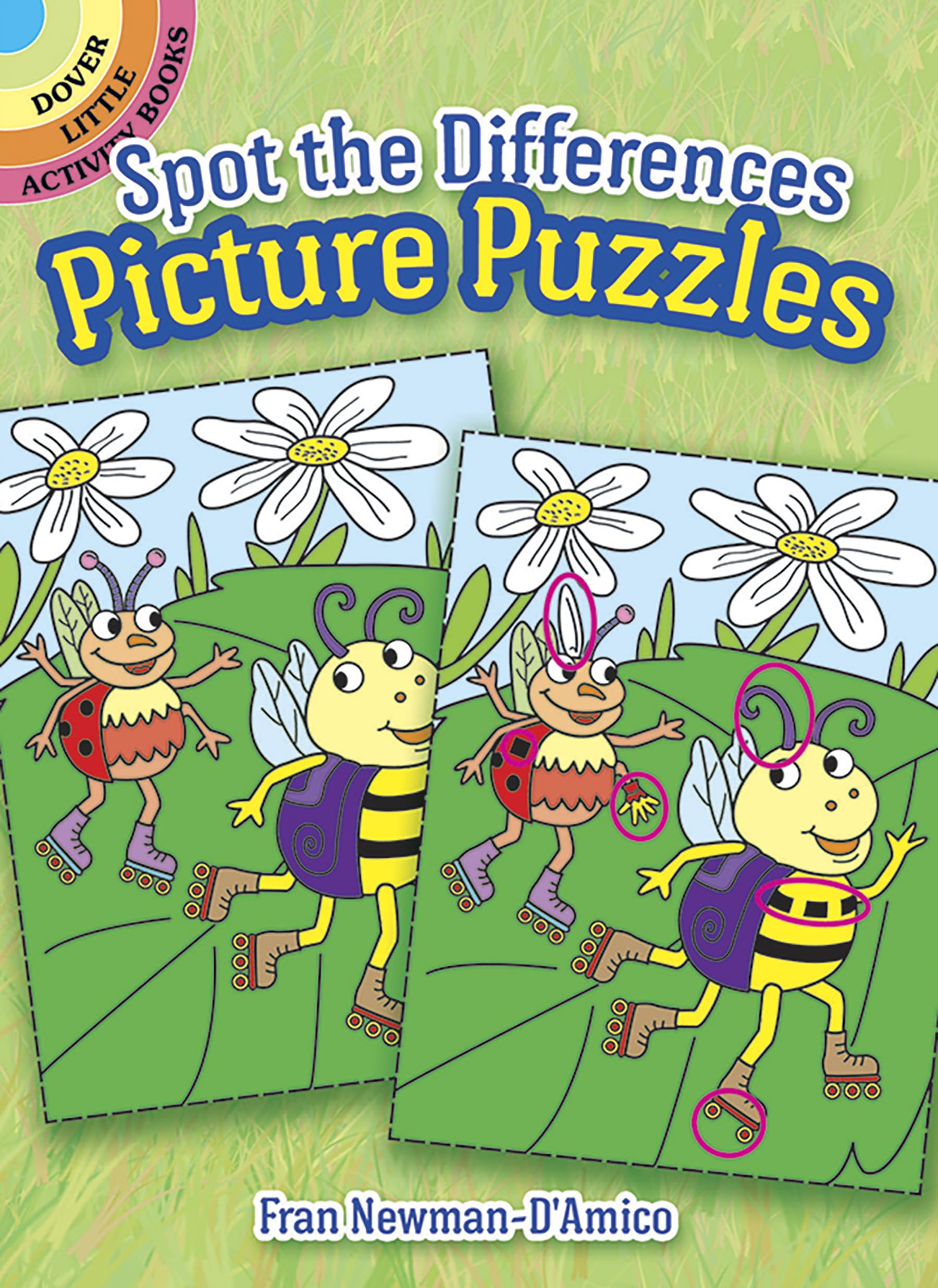 Spot the Differences Picture Puzzles (Dover Little Activity Books: Puzzles),Used
