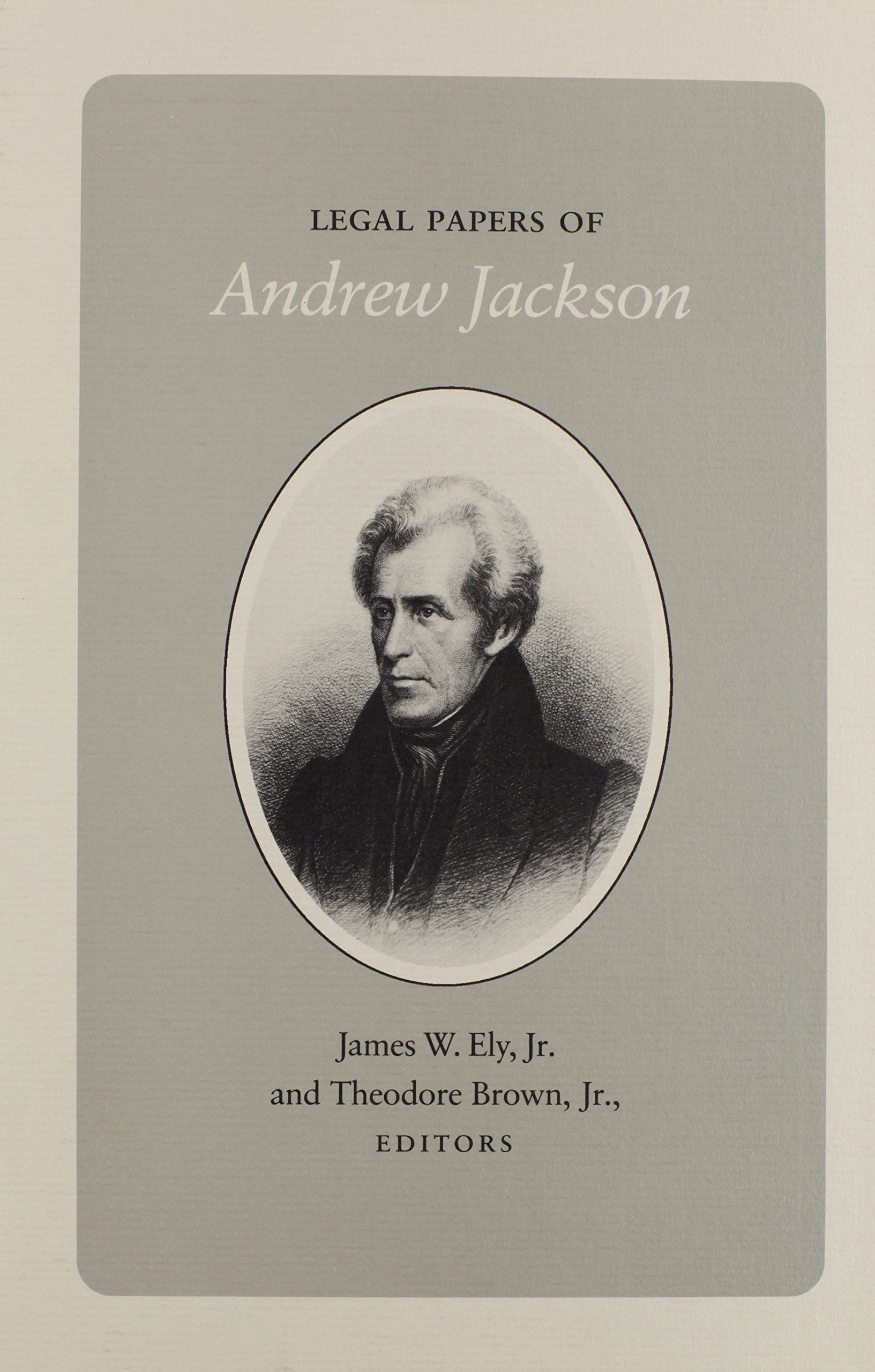 Legal Papers Of Andrew Jackson,Used