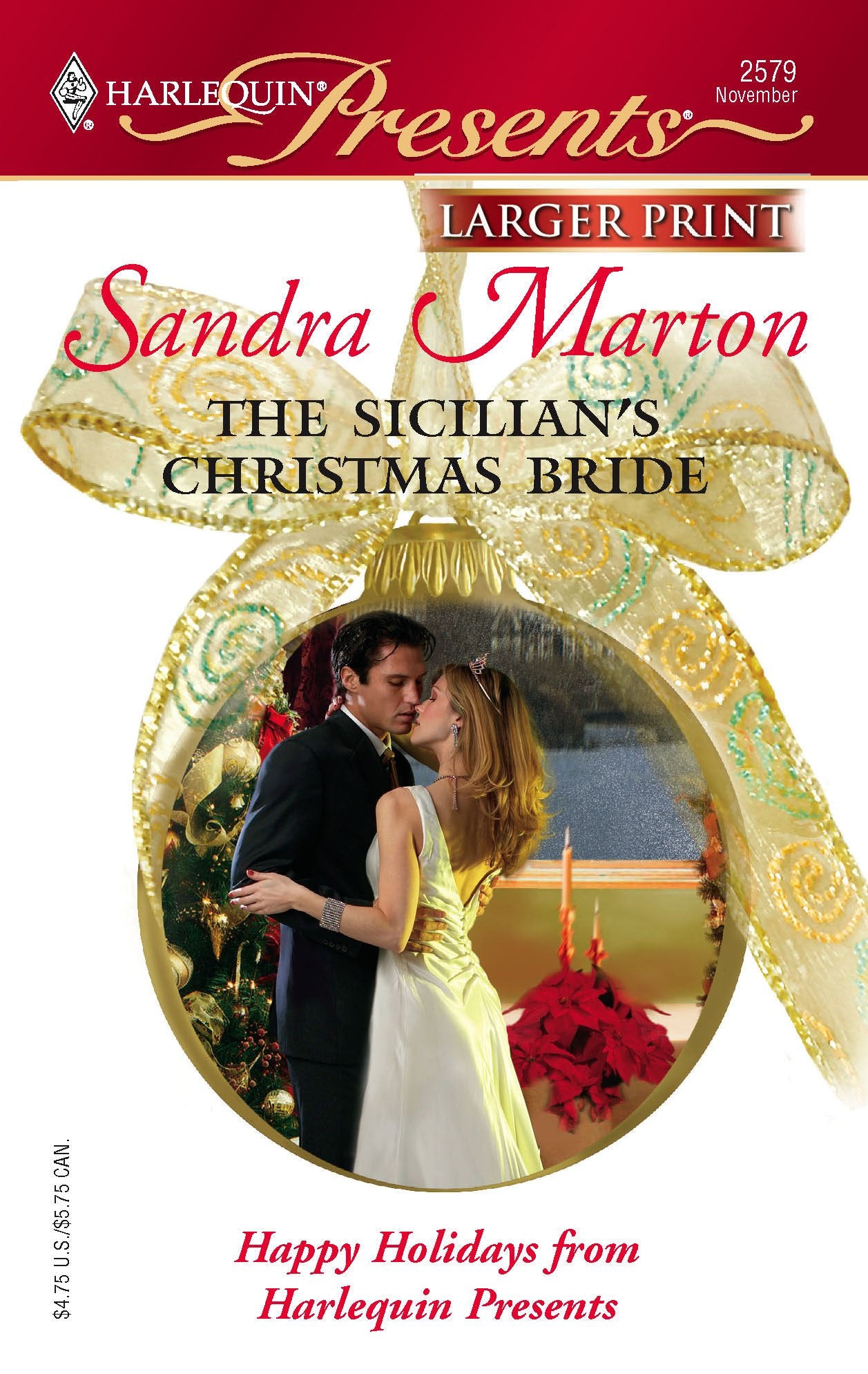 The Sicilian's Christmas Bride,Used