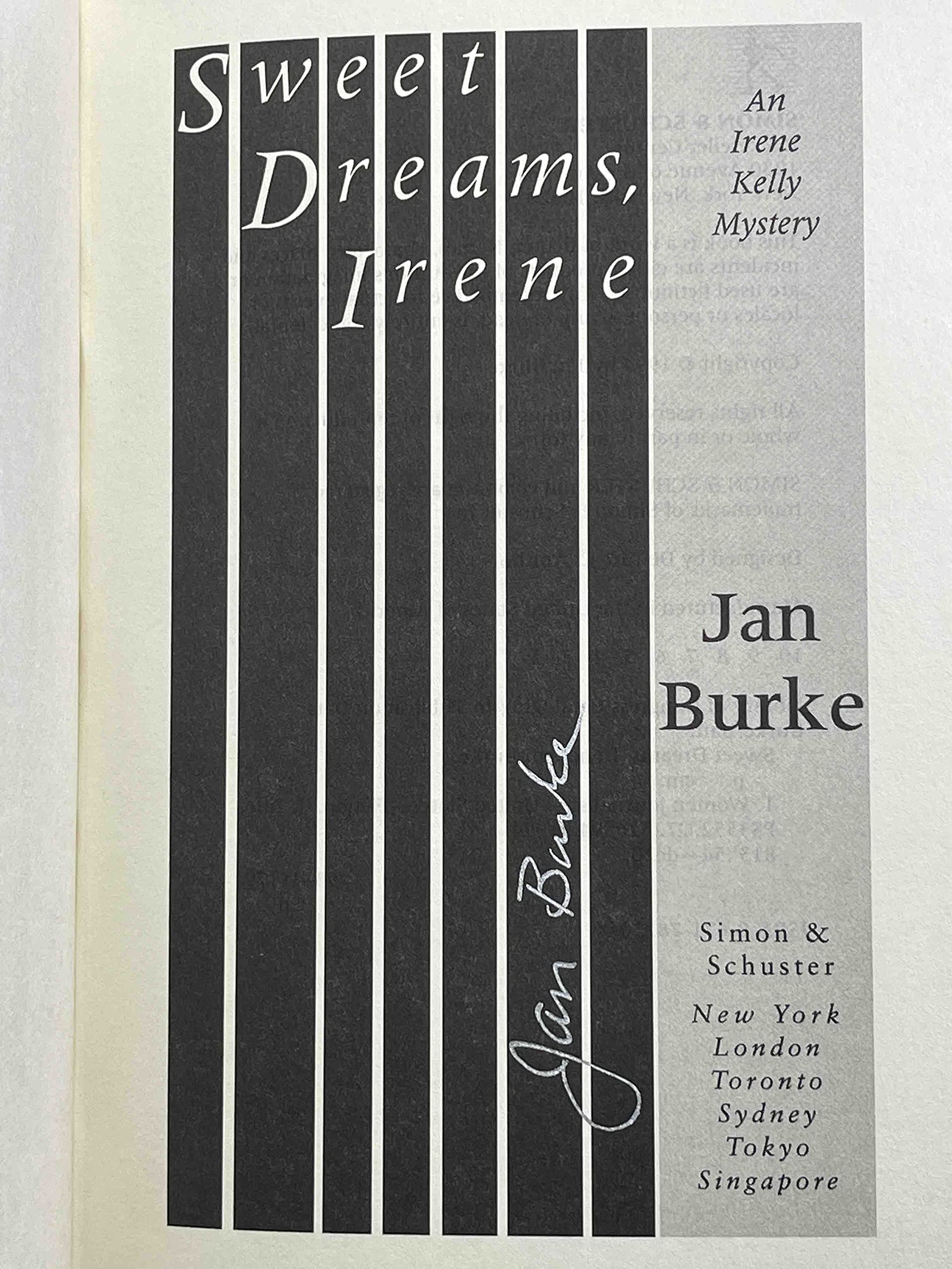 SWEET DREAMS, IRENE,Used