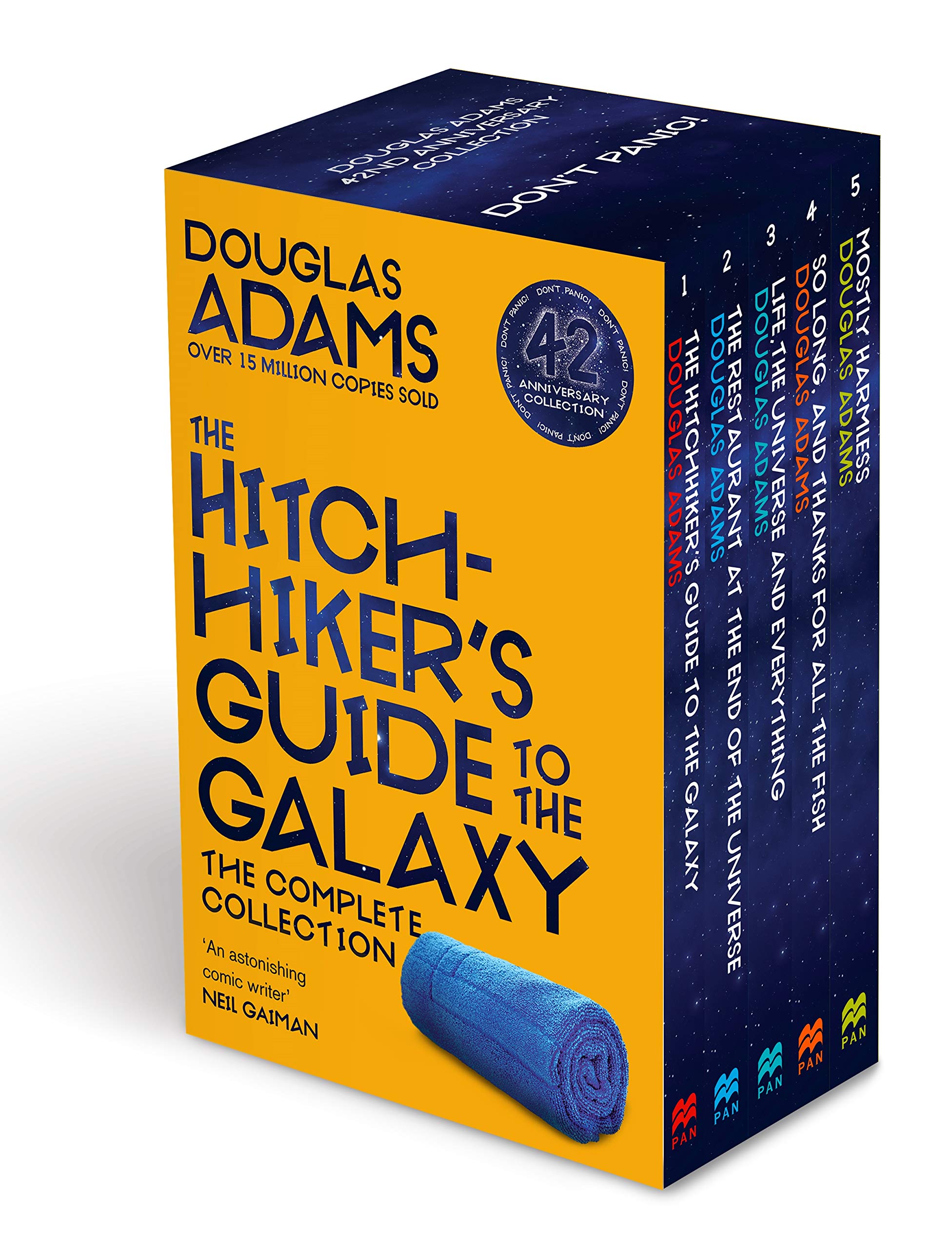 The Complete Hitchhiker's Guide to the Galaxy Boxset: Guide to the Galaxy / The Restaurant at the End of the Universe / Life, th,Used