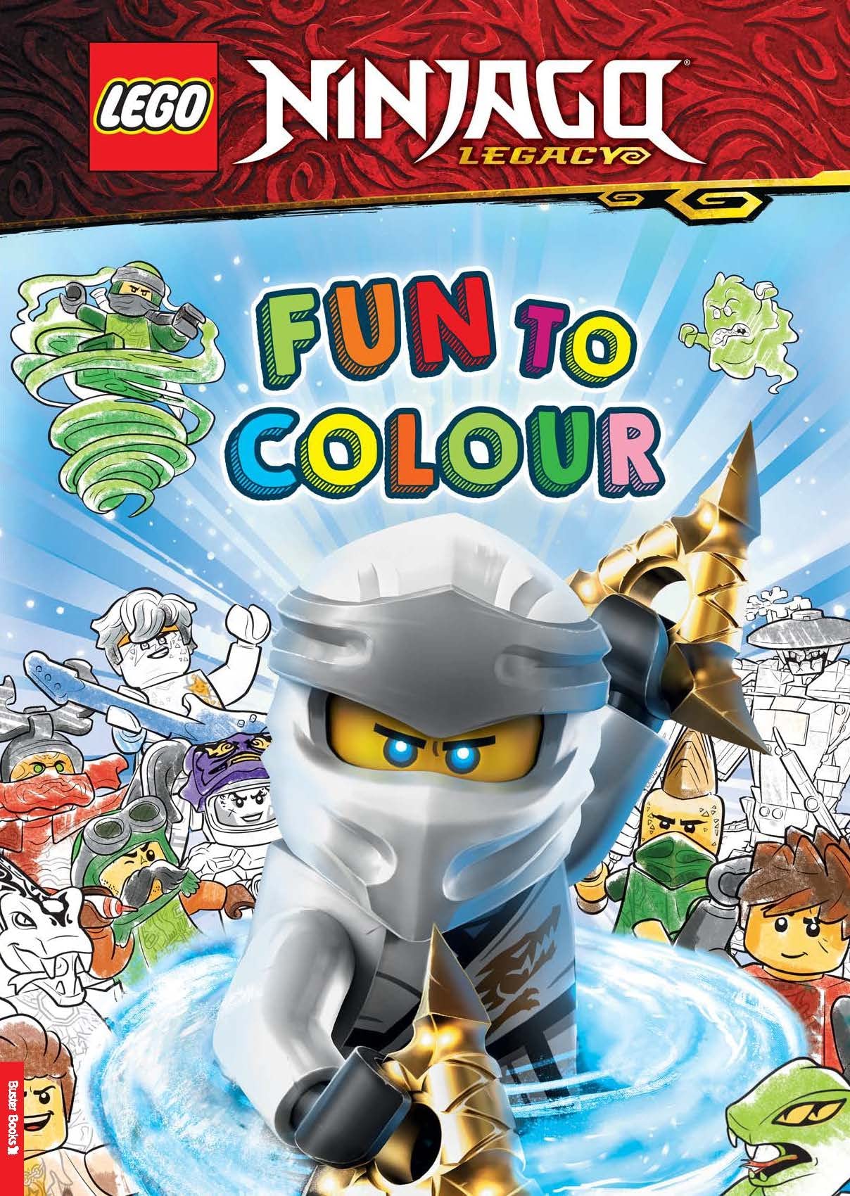 LEGO NINJAGO: Fun to Colour,Used