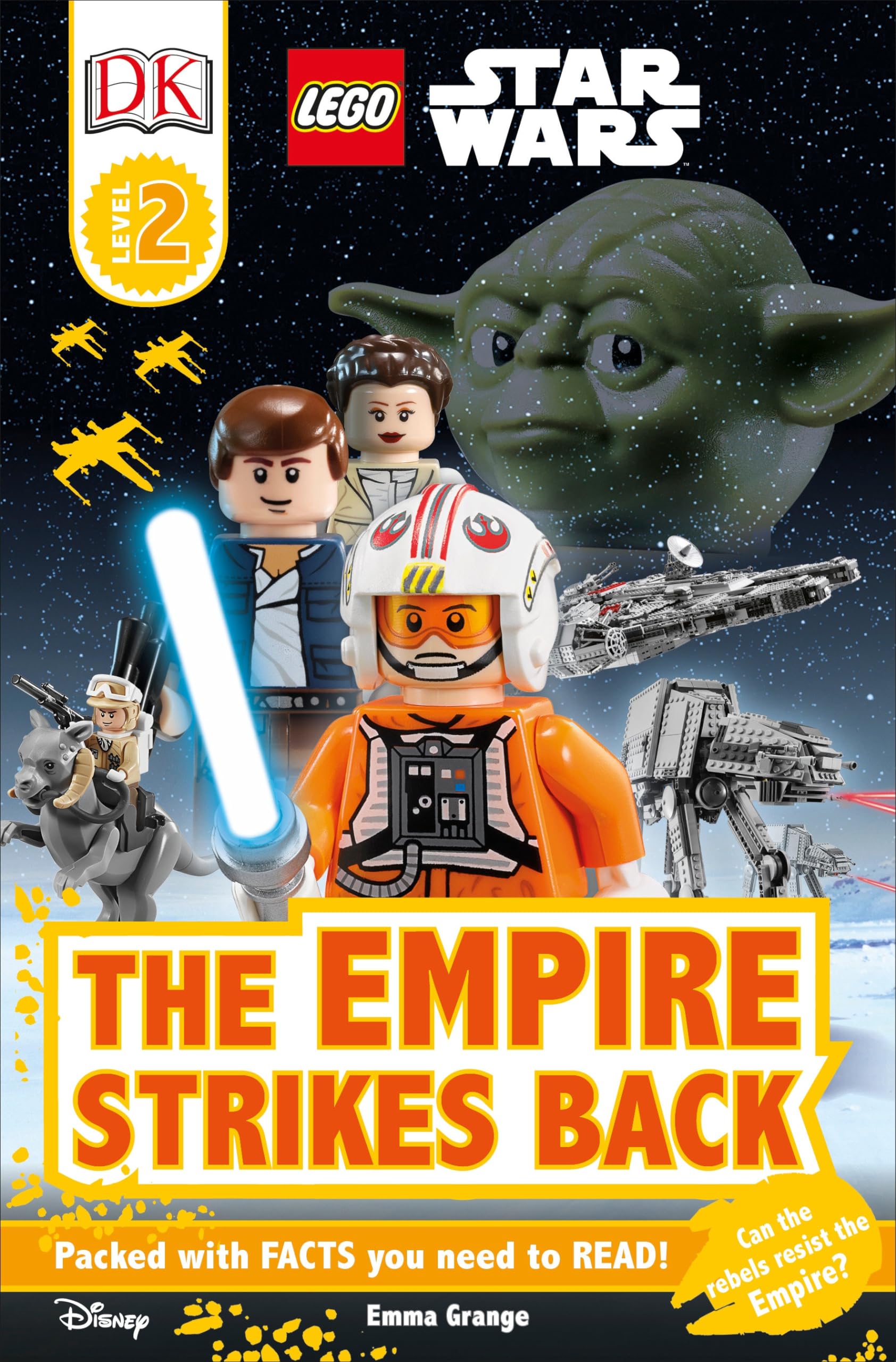 DK Readers L2: LEGO Star Wars: The Empire Strikes Back (DK Readers Level 2),Used
