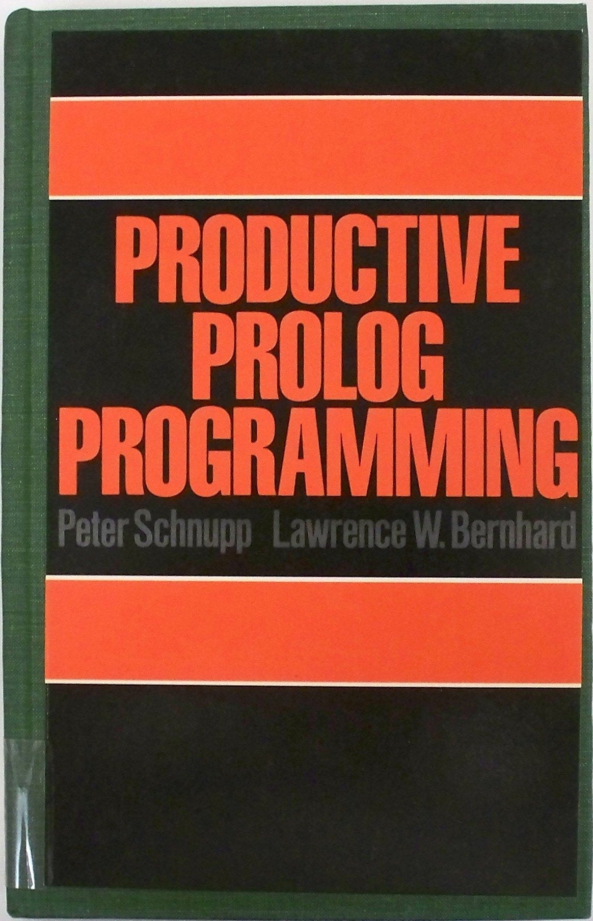 Productive Prolog programming (PrenticeHall International series in computer science),Used