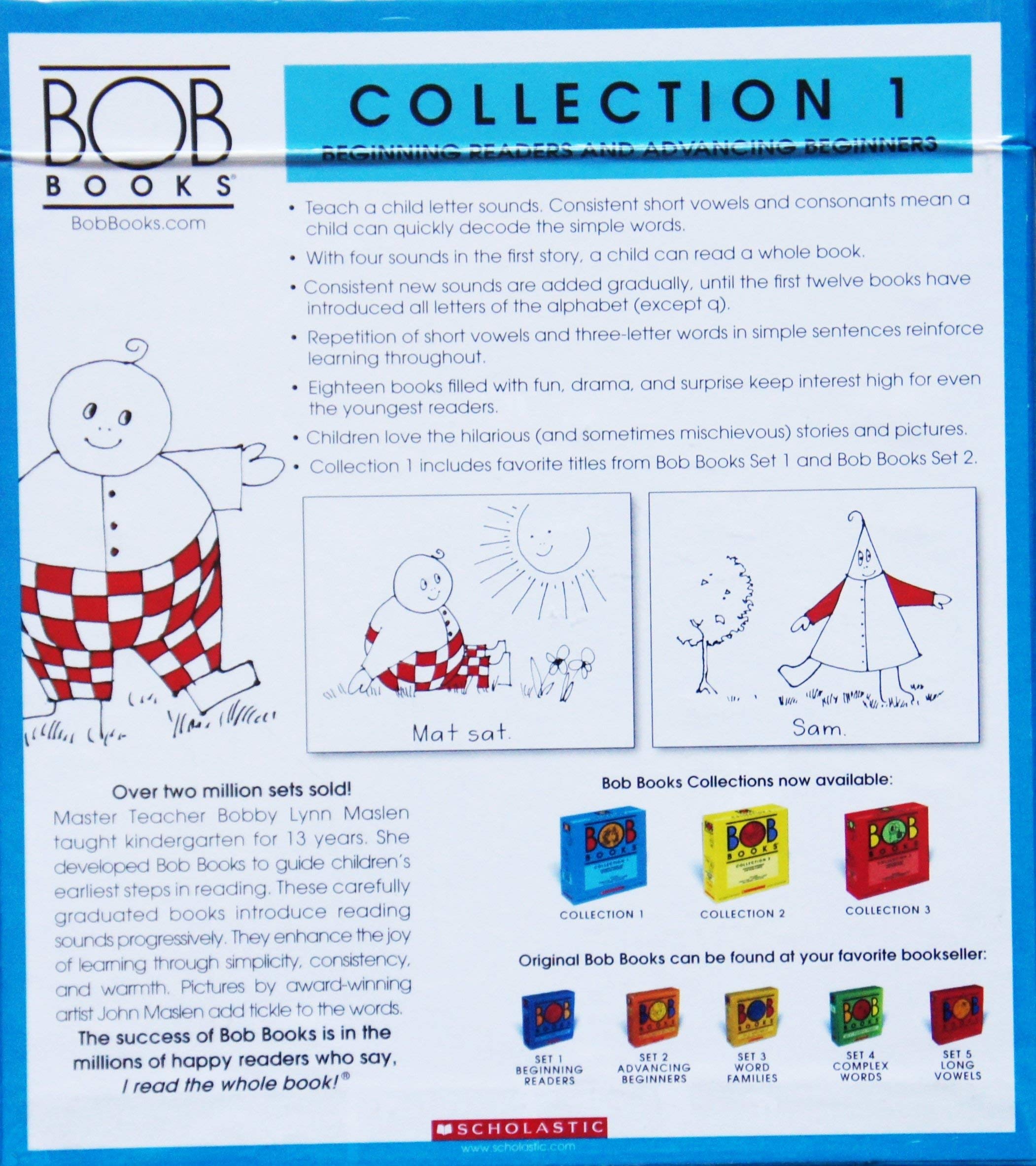 Bob Books, Collection 1: Beginning Readers And Advancing Beginners,New