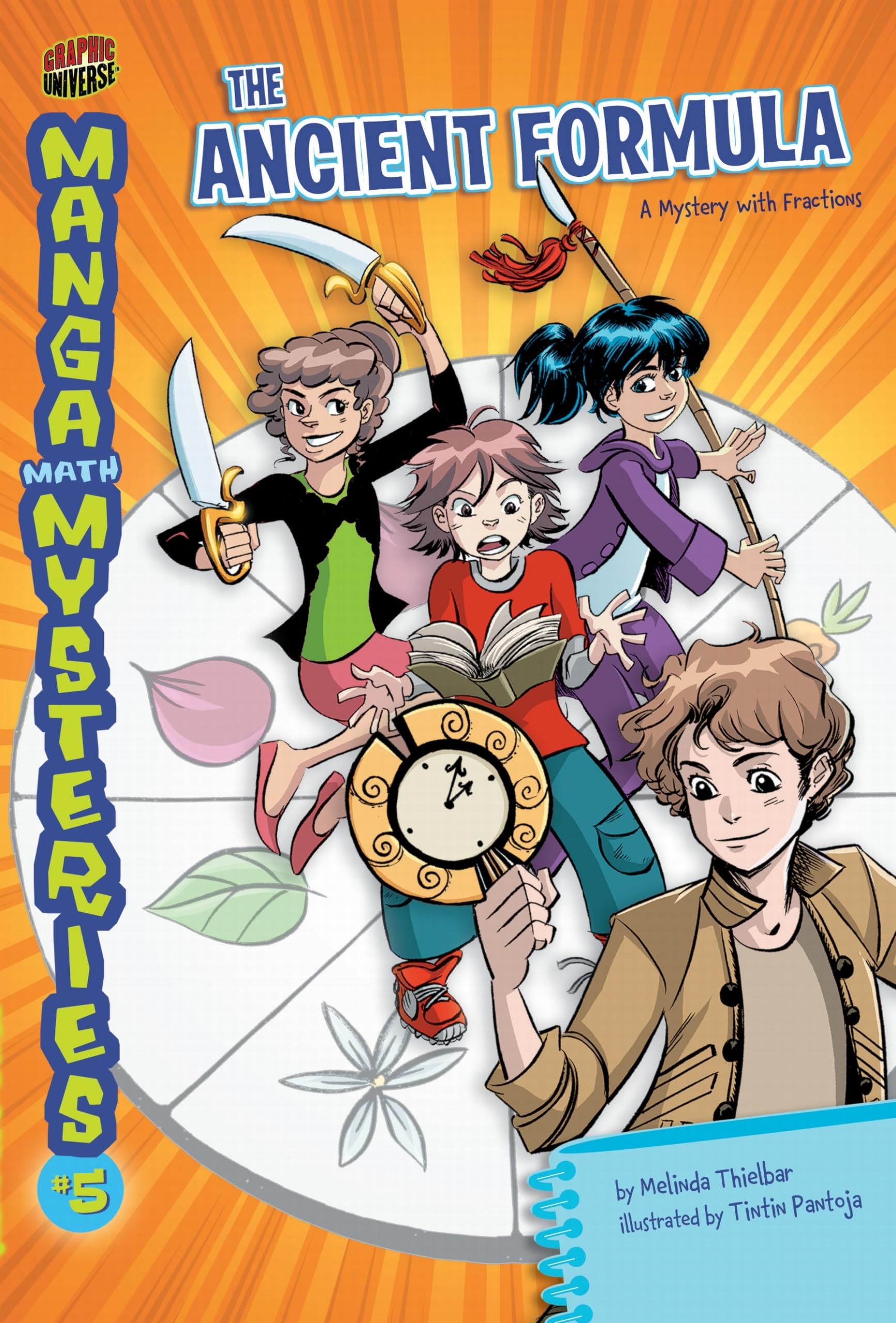The Ancient Formula: A Mystery with Fractions (Manga Math Mysteries),Used