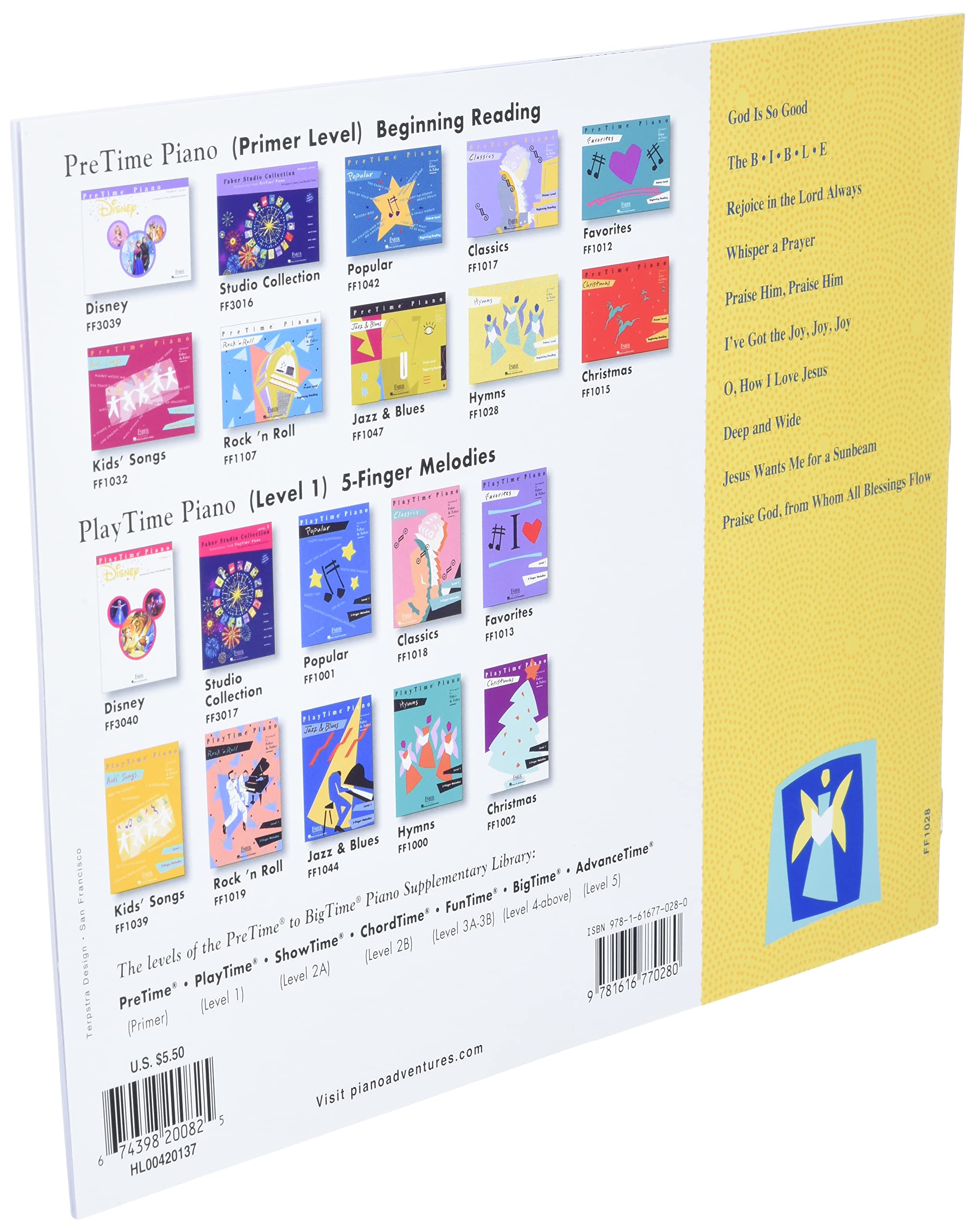 Pretime Piano Hymns  Primer Level,Used