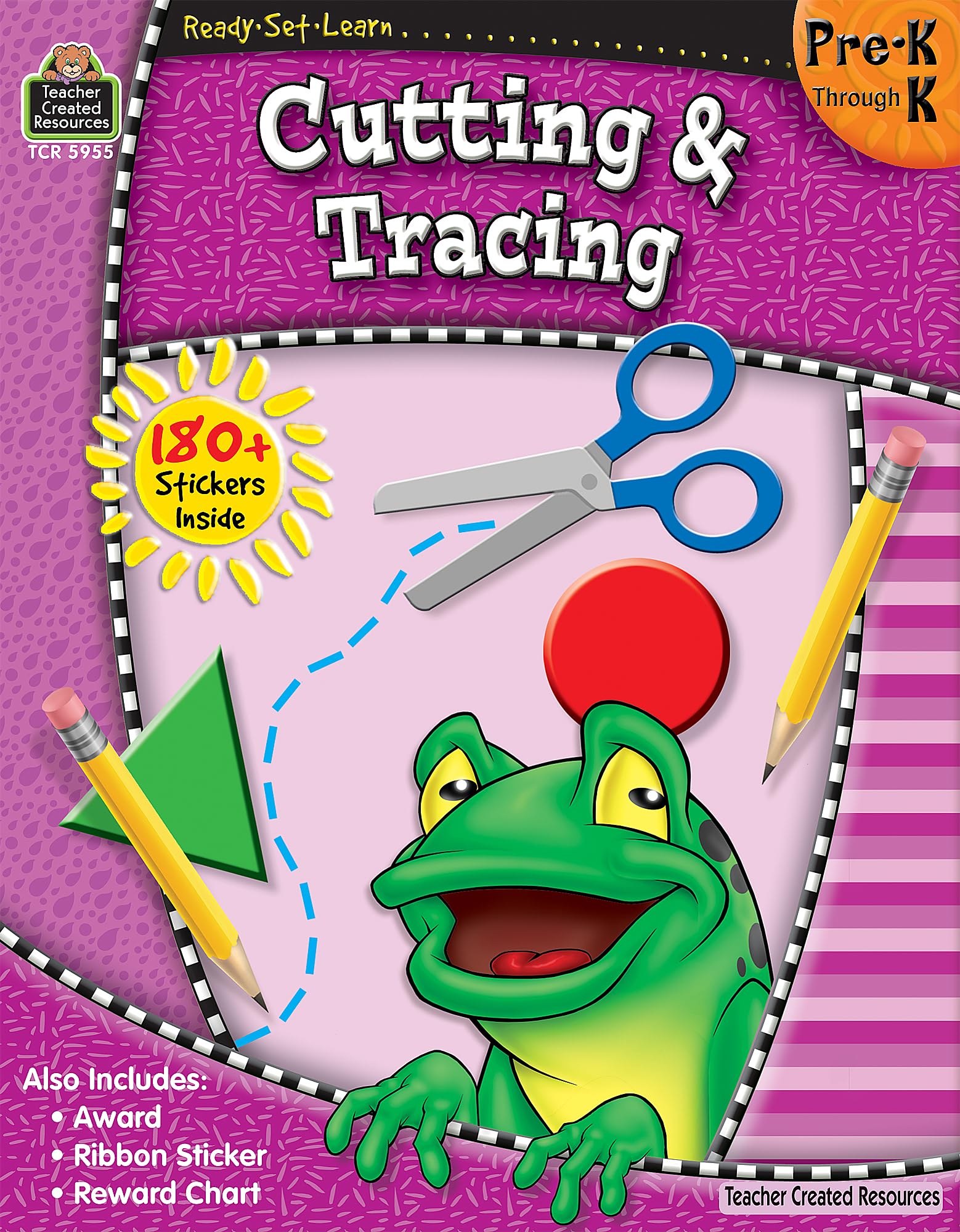 ReadySetLearn: Cutting & Tracing, Grades PreKK from Teacher Created Resources,Used