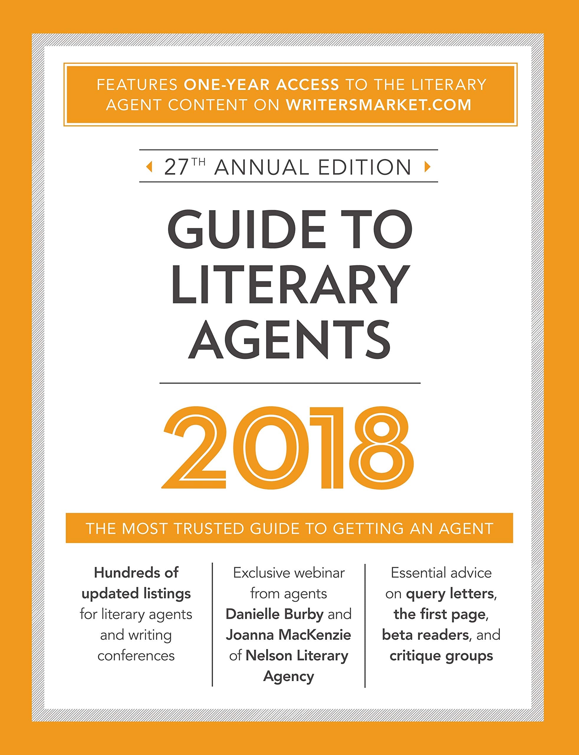 Guide to Literary Agents 2017: The Most Trusted Guide to Getting Published (Market),Used