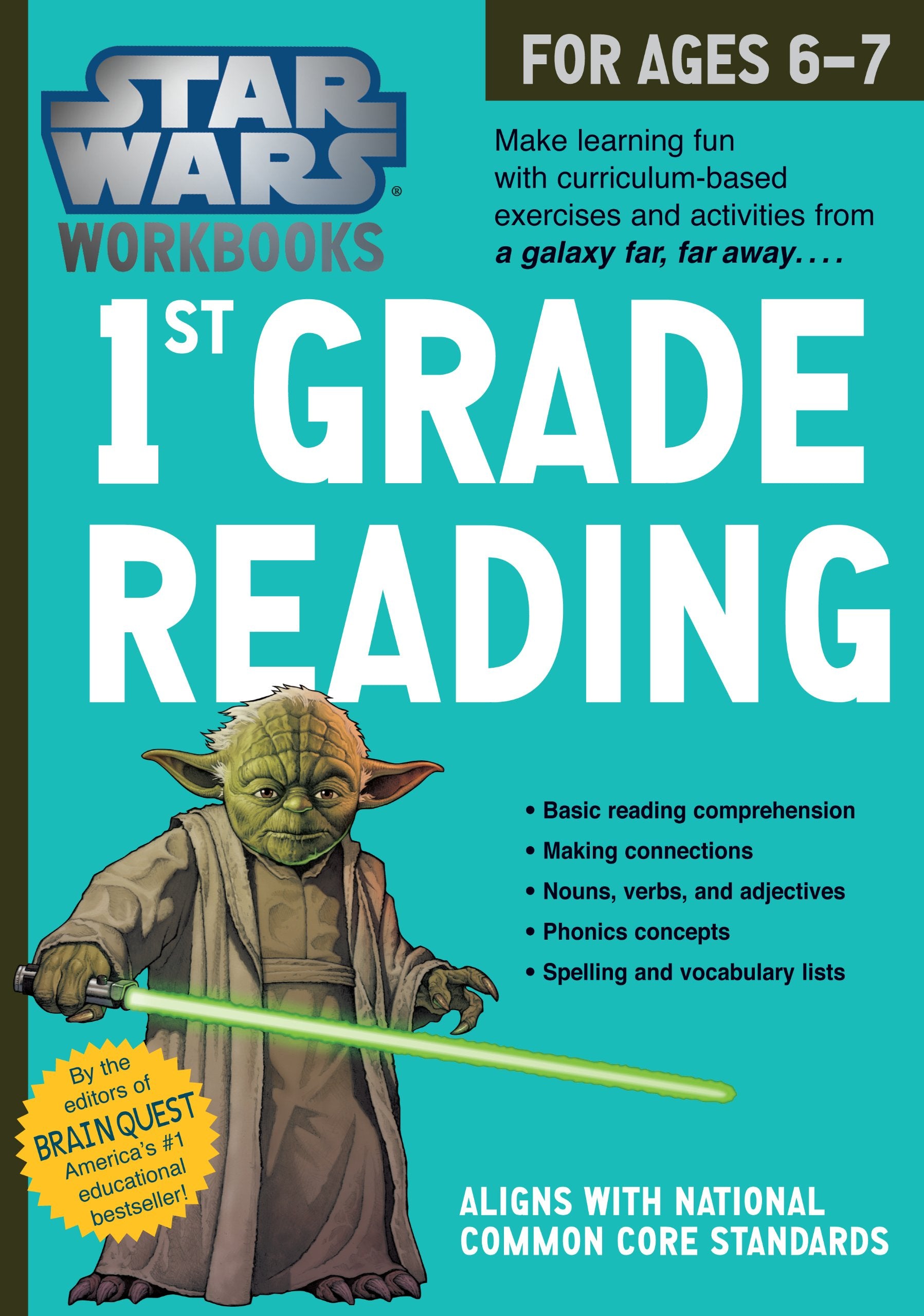 Star Wars Workbook: 1St Grade Reading (Star Wars Workbooks),New