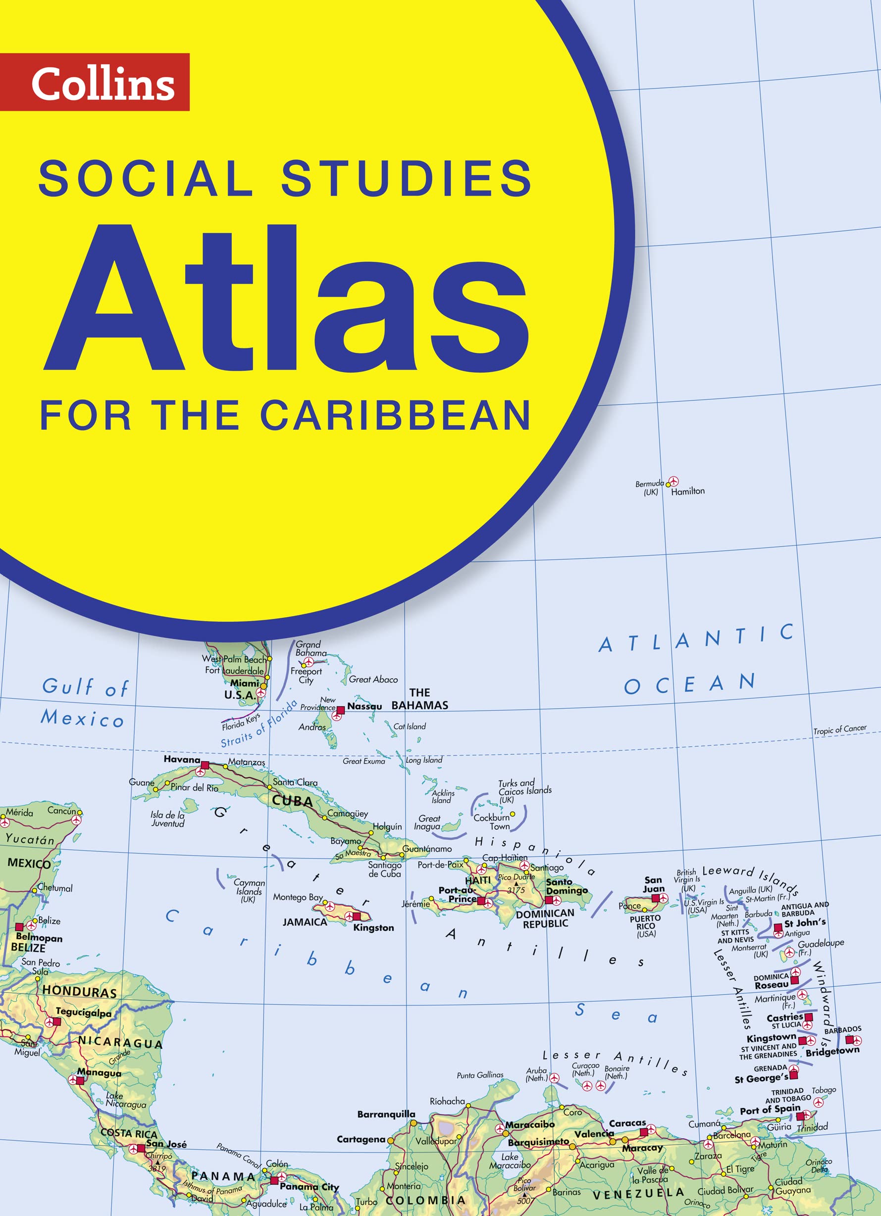 Collins Social Studies Atlas for the Caribbean,Used
