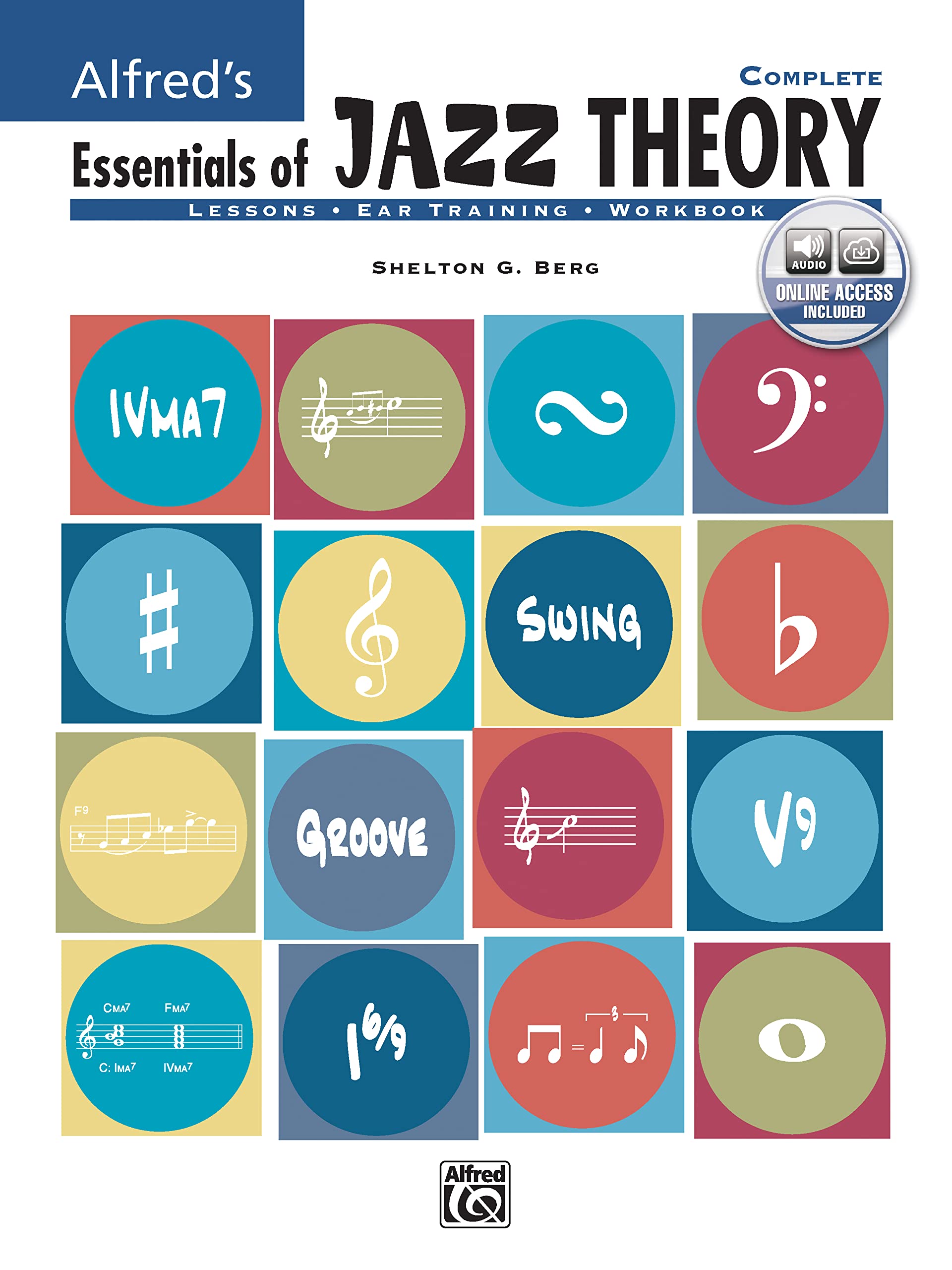 Alfred's Essentials of Jazz Theory, Complete 13: Book & Online Audio,Used