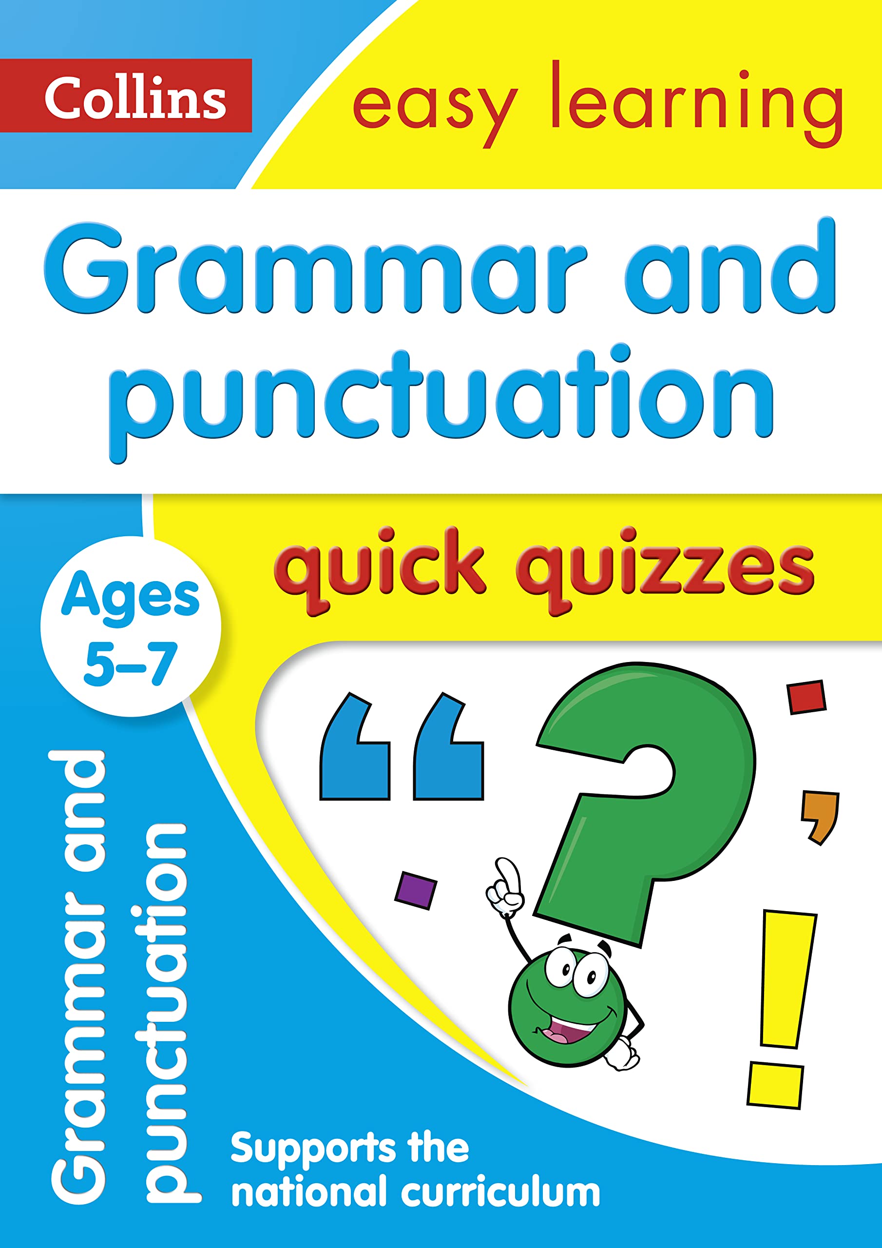 Grammar & Punctuation Quick Quizzes: Ages 57 (Collins Easy Learning KS1),Used