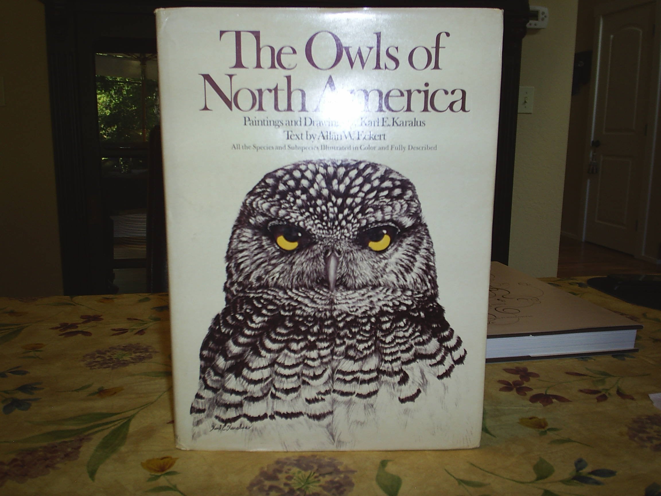 The Owls of North America (North of Mexico): All the Species and Subspecies Illustrated in Color and Fully Described,Used