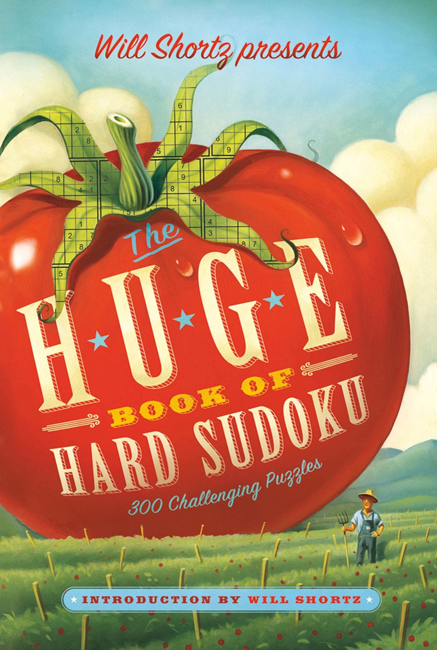 Will Shortz Presents The Huge Book of Hard Sudoku: 300 Challenging Puzzles,Used