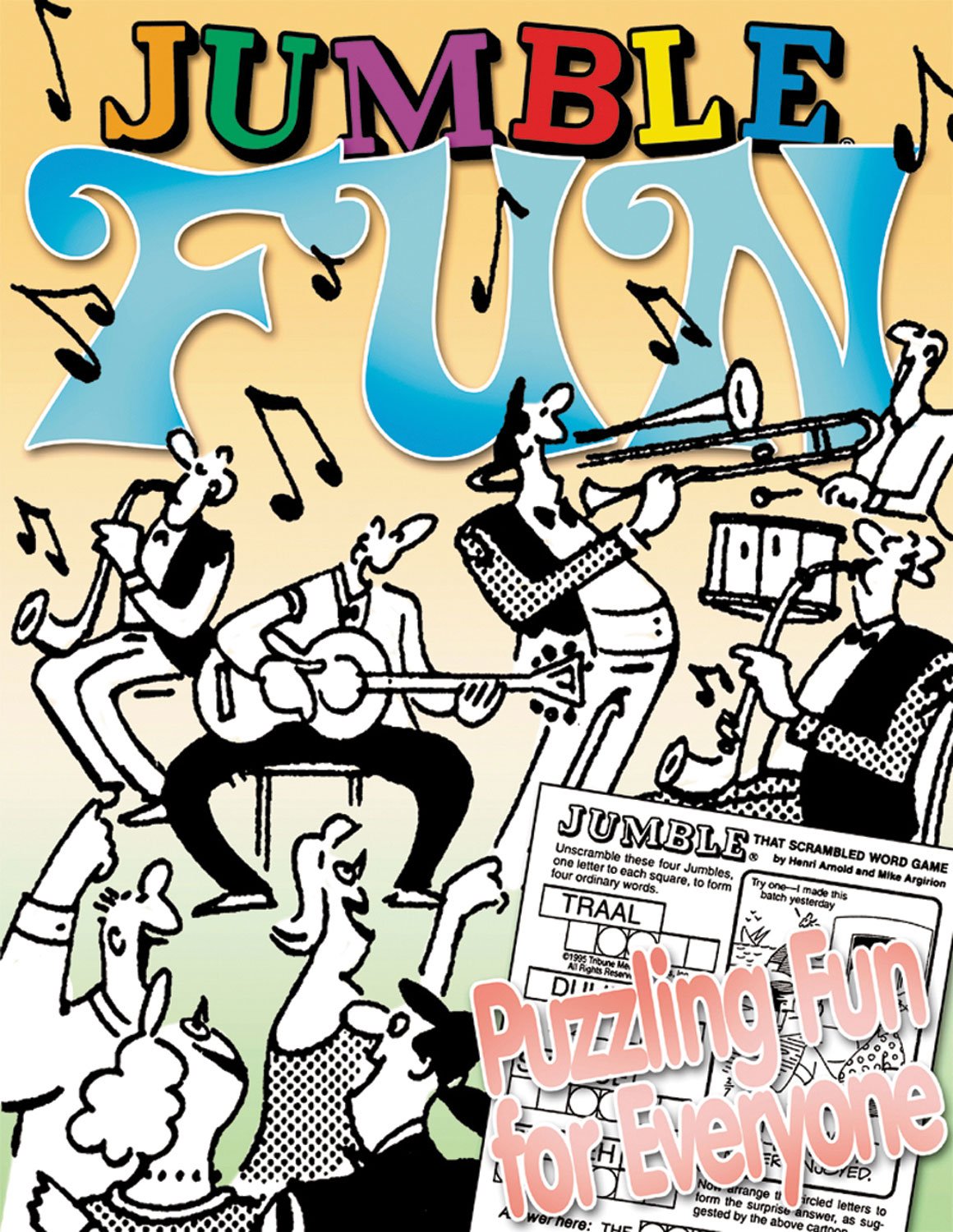 Jumble Fun: Puzzling Fun for Everyone,Used