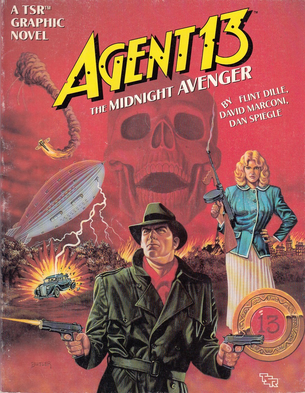 Agent 13, the midnight avenger,Used