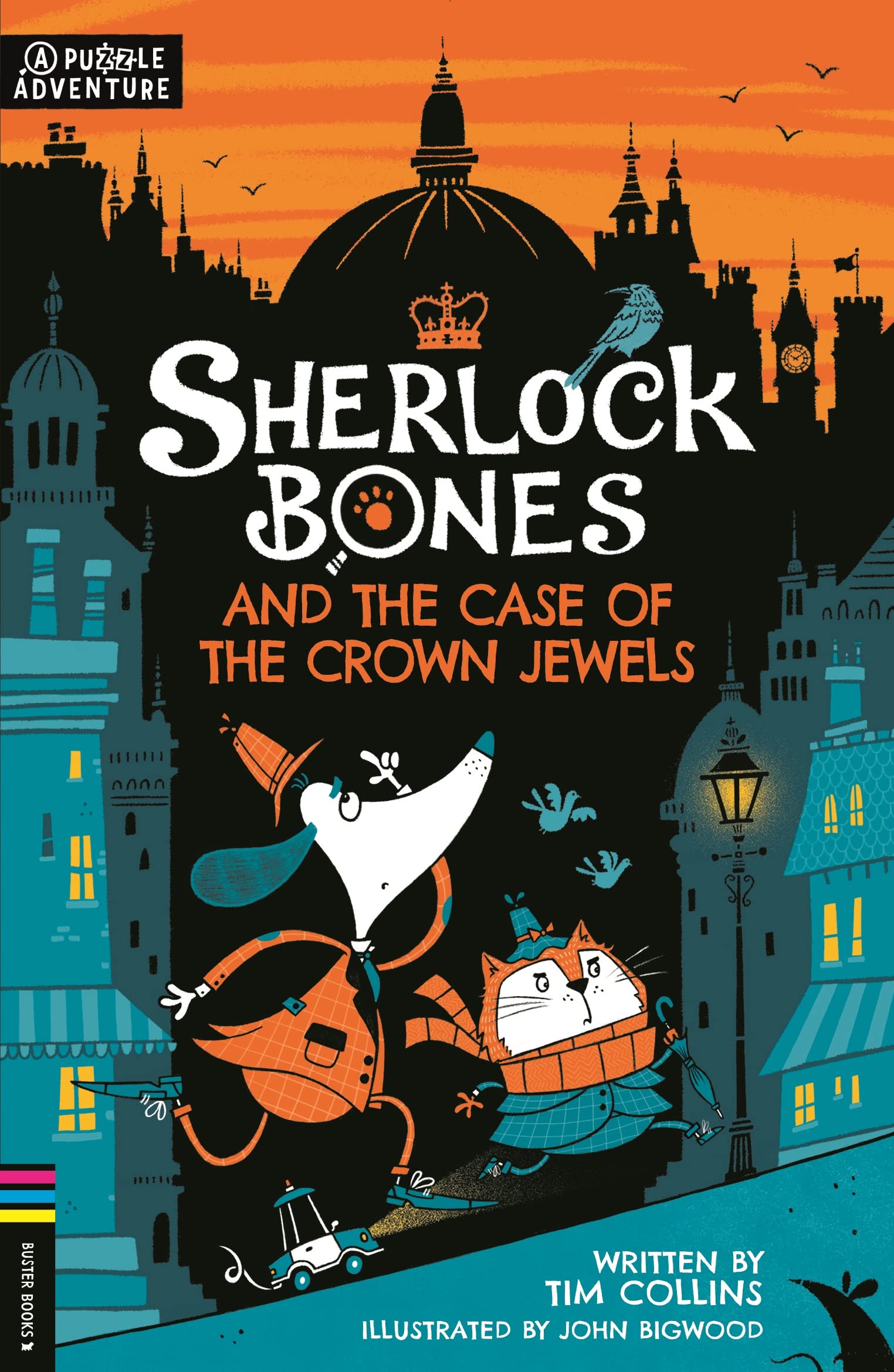 Sherlock Bones and the Case of the Crown Jewels (1) (Adventures of Sherlock Bones),New