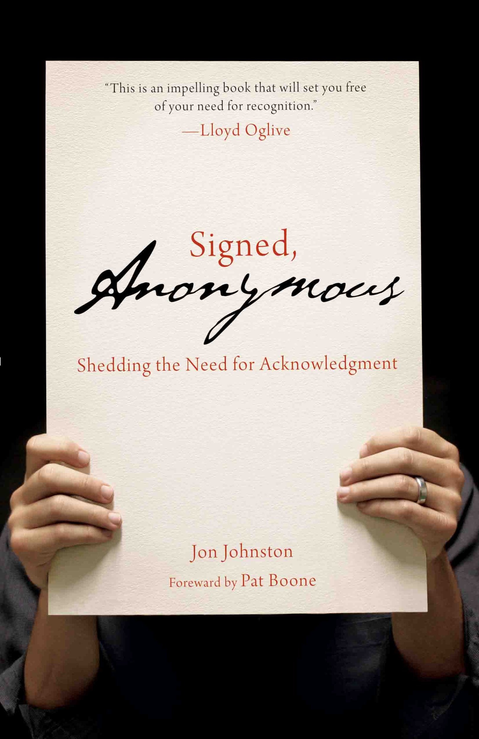 Signed, Anonymous: Shedding The Need For Acknowledgment,New
