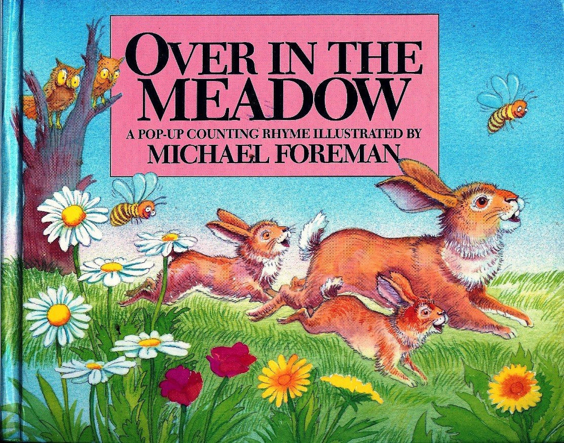Over in the Meadow: A PopUp Counting Rhyme,New