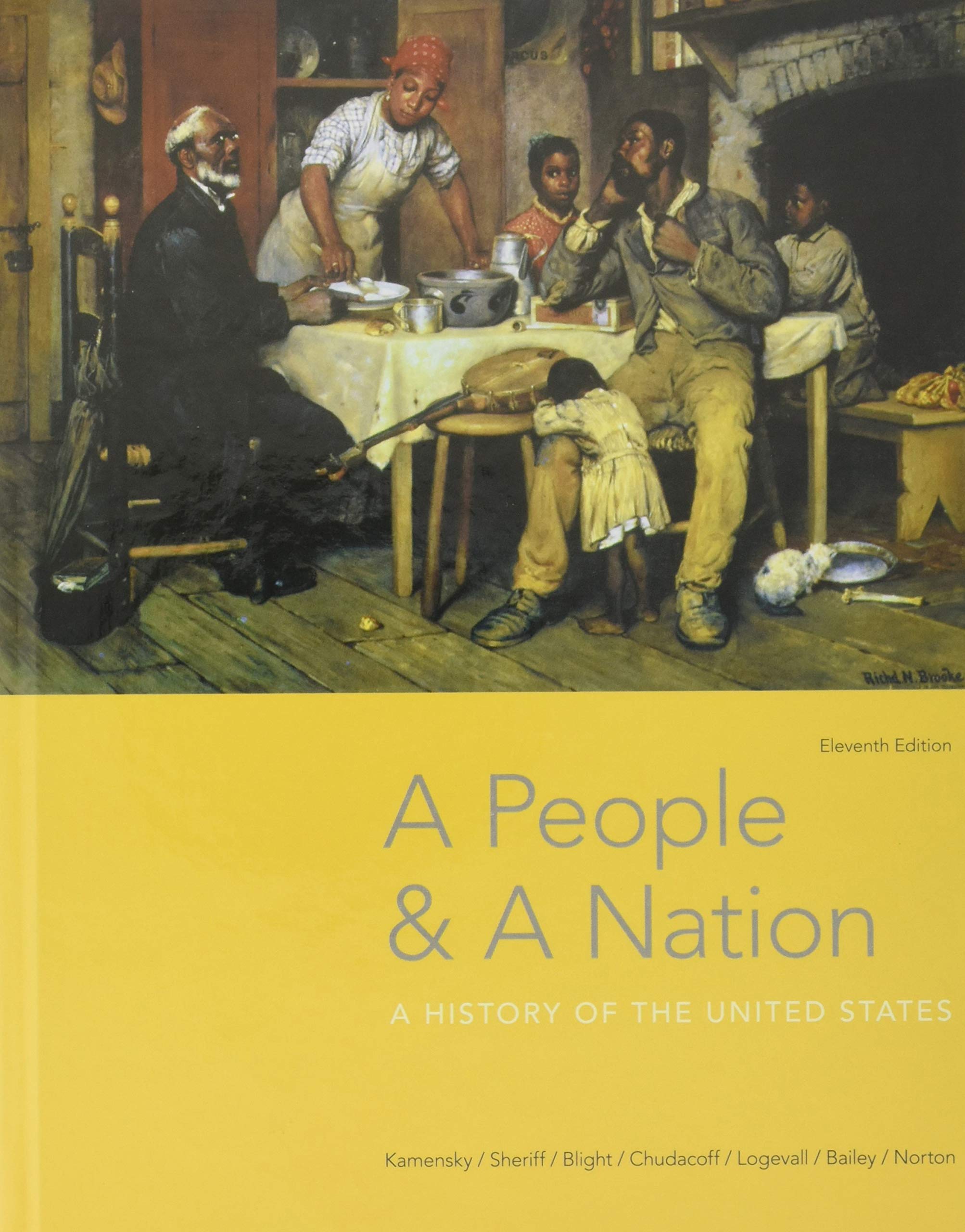 A People and a Nation: A History of the United States,Used