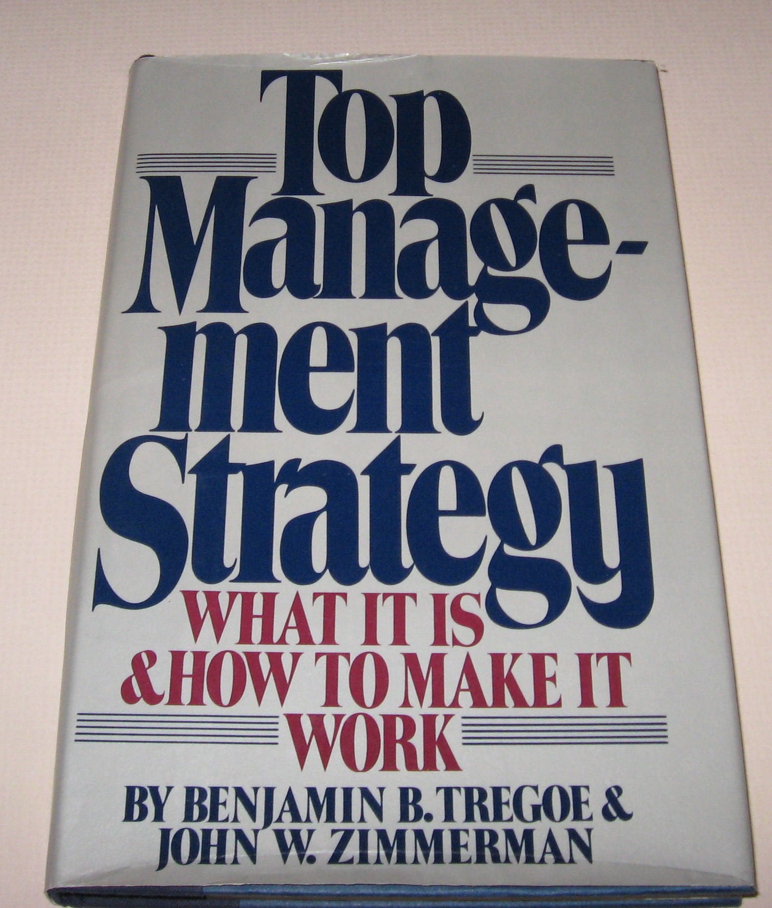 Top Management Strategy,Used