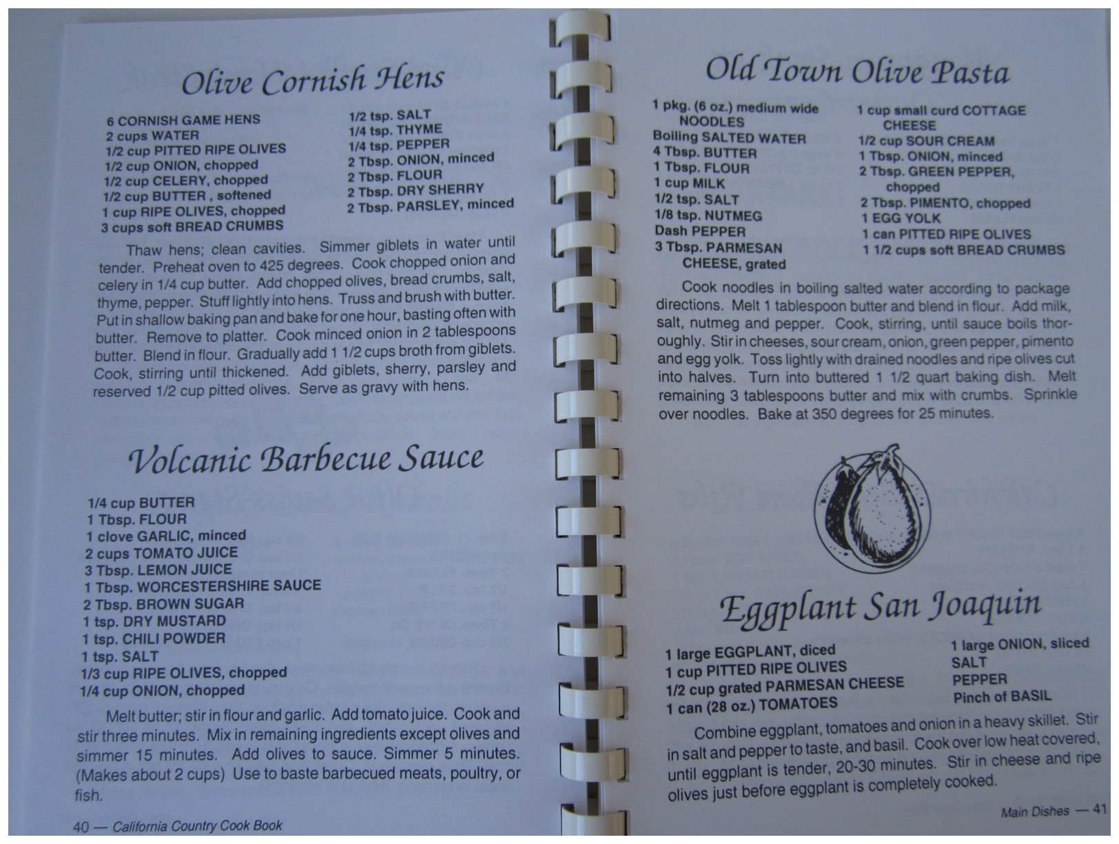 California Country Cookbook,Used