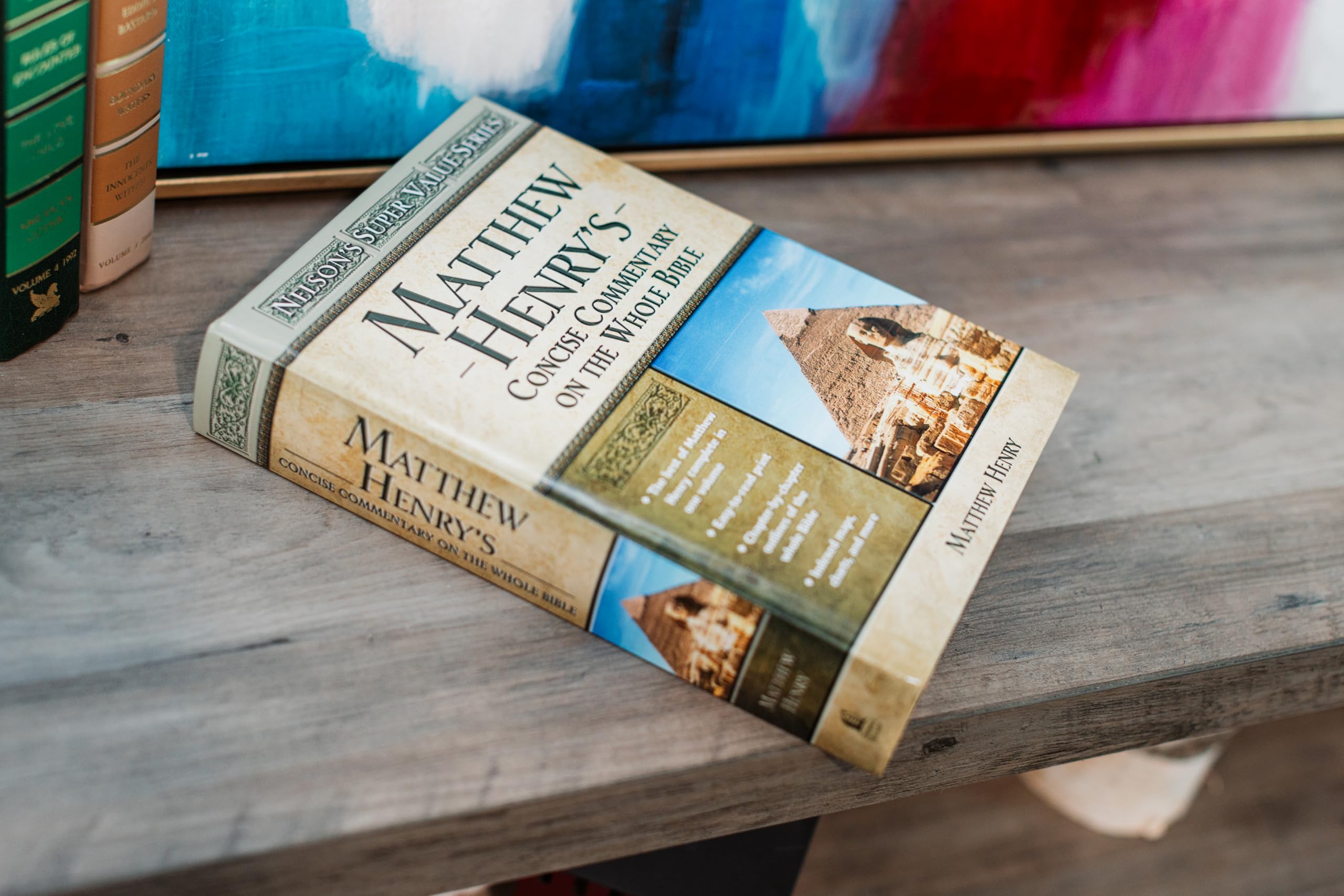 Matthew Henry'S Concise Commentary On The Whole Bible: His Classic Writings. His Study Outlines. Pure And Simplematthew Henry (S,Used