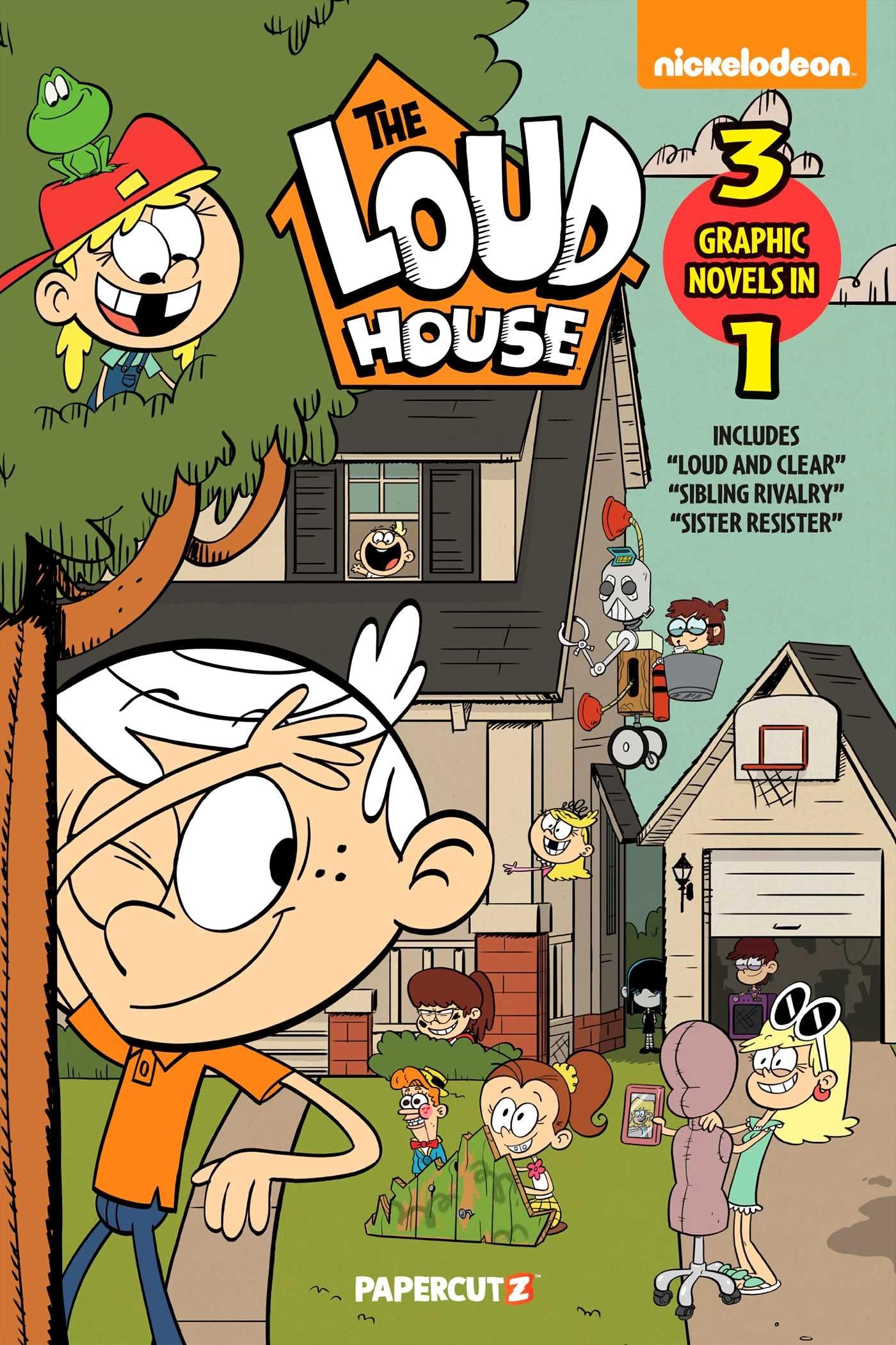 The Loud House 3 In 1 Vol. 6: Includes 'Loud And Clear,' 'Sibling Rivalry,' 'Sister Resister' (6),Used