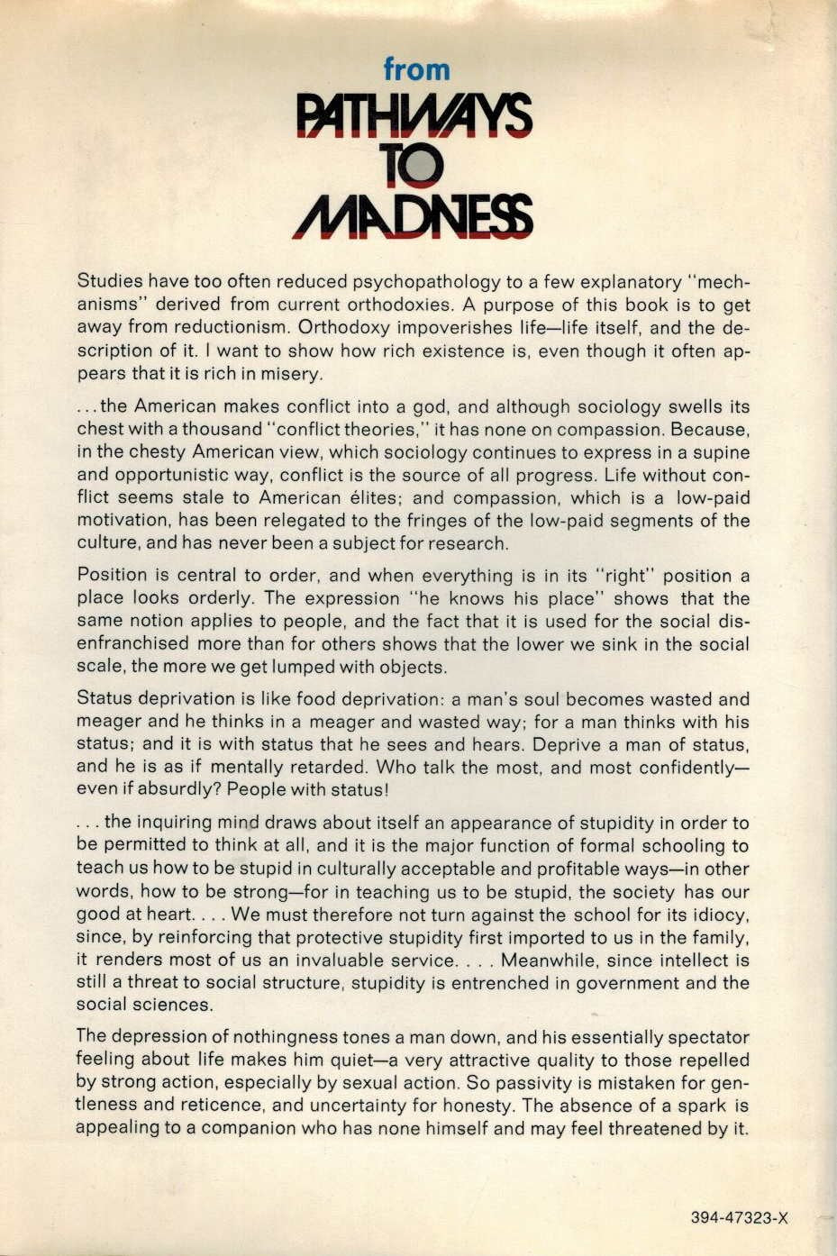 Pathways to Madness,Used