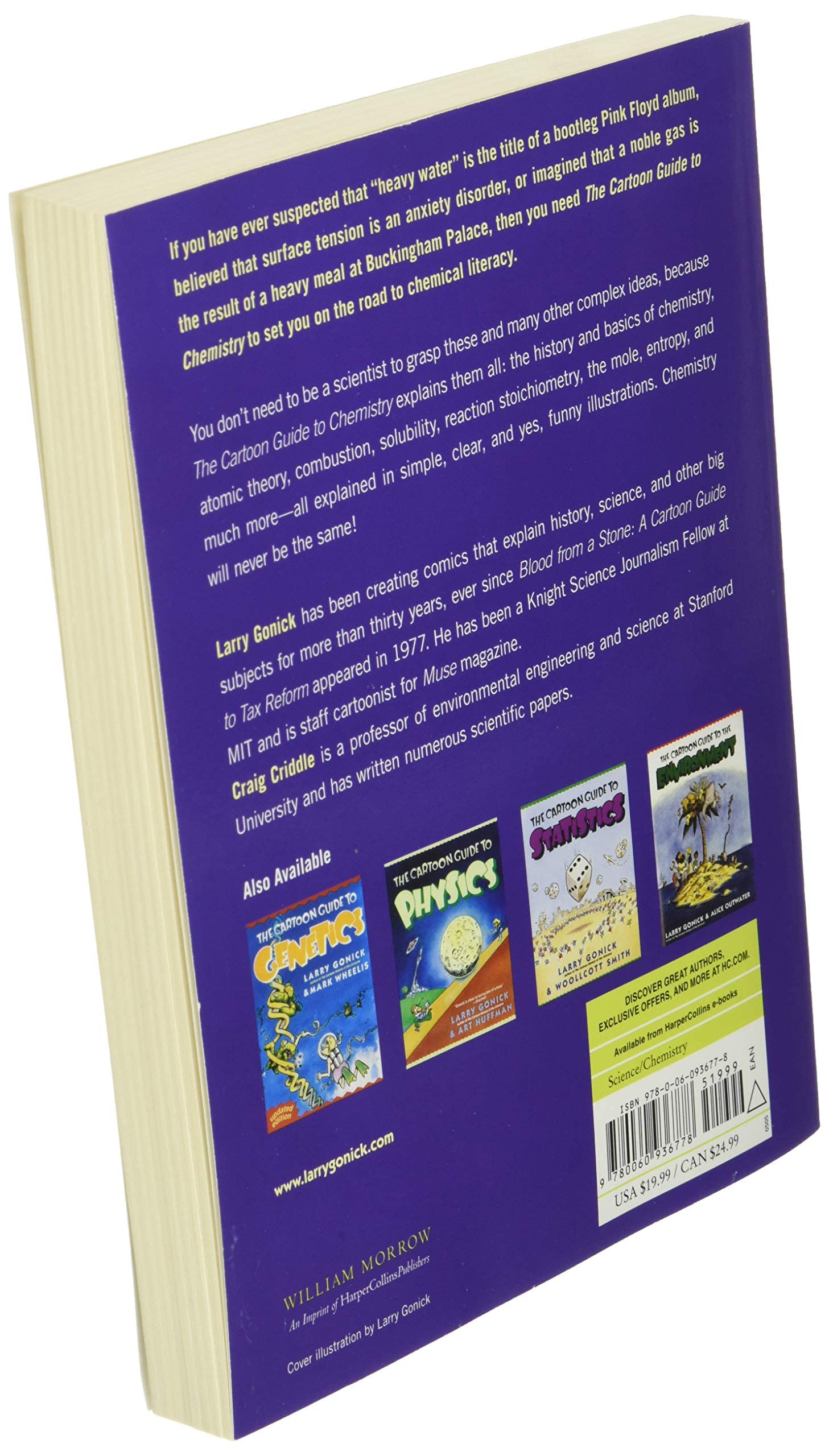 The Cartoon Guide To Chemistry (Cartoon Guide Series),New